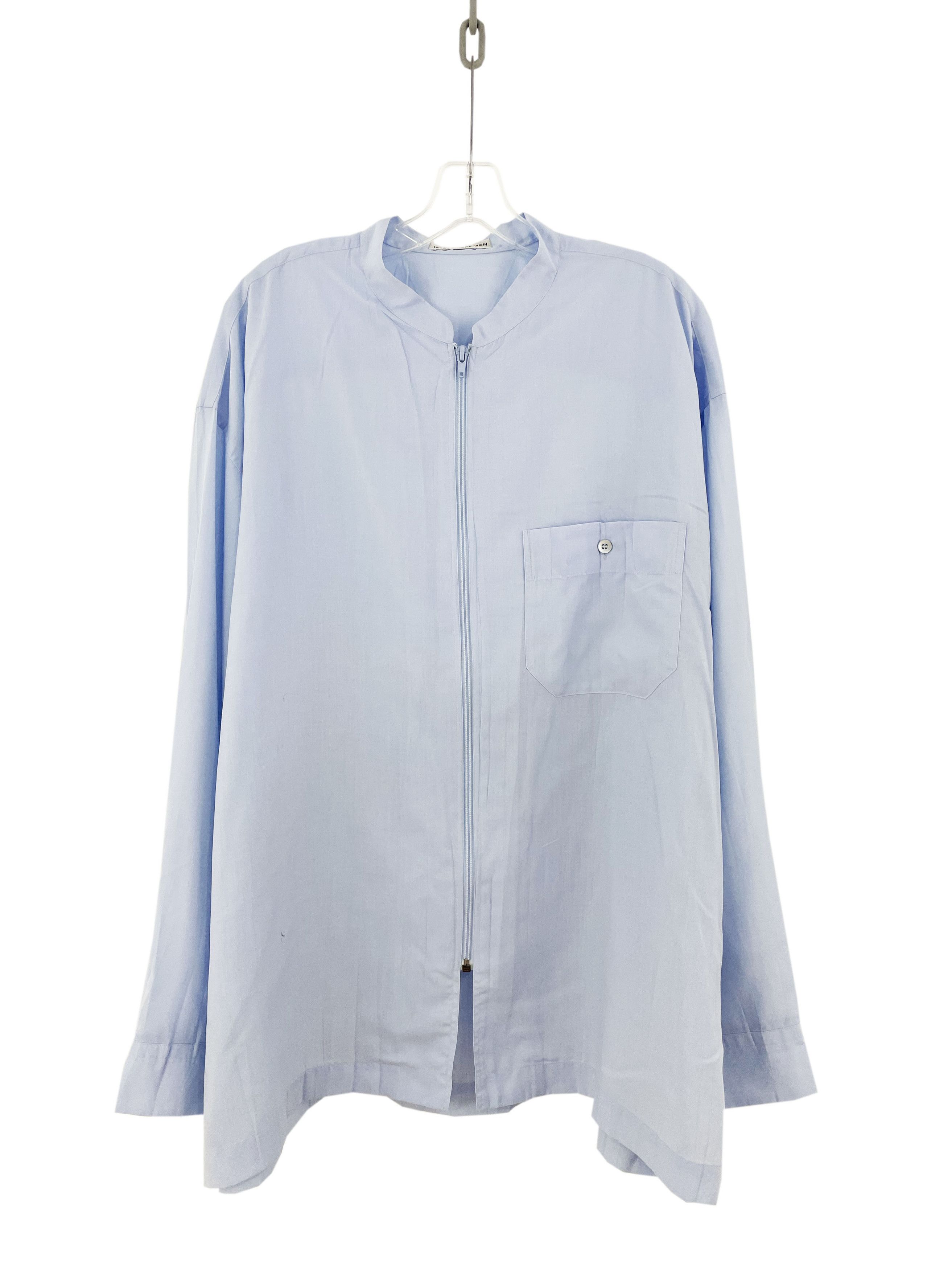 Issey Miyake Zip Shirt Size US XL / EU 56 / 4 - 1 Thumbnail