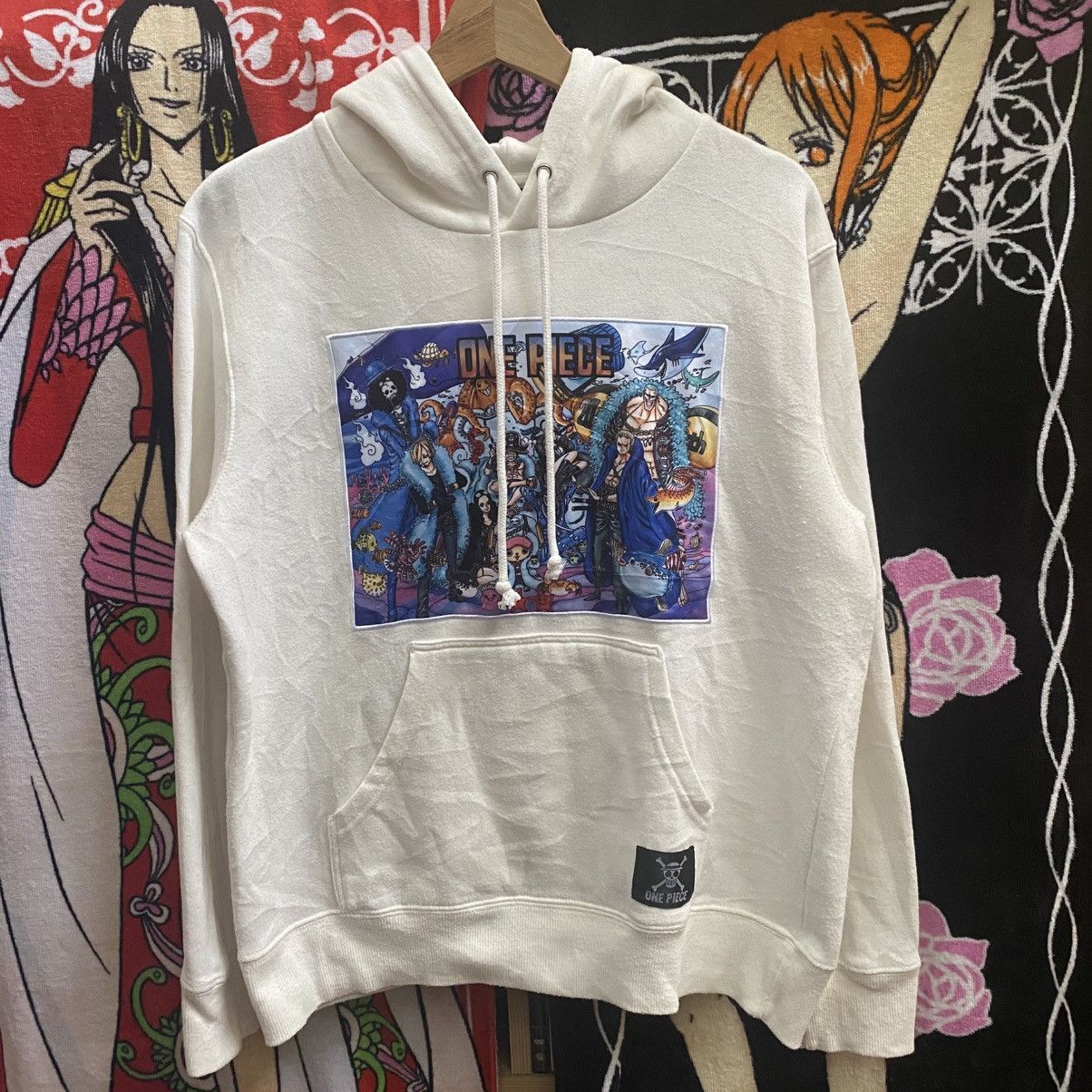 Anime VINTAGE ANIME ONE PIECE HODDIE FISHMAND ISLAND ARC Size US M / EU 48-50 / 2 - 1 Thumbnail