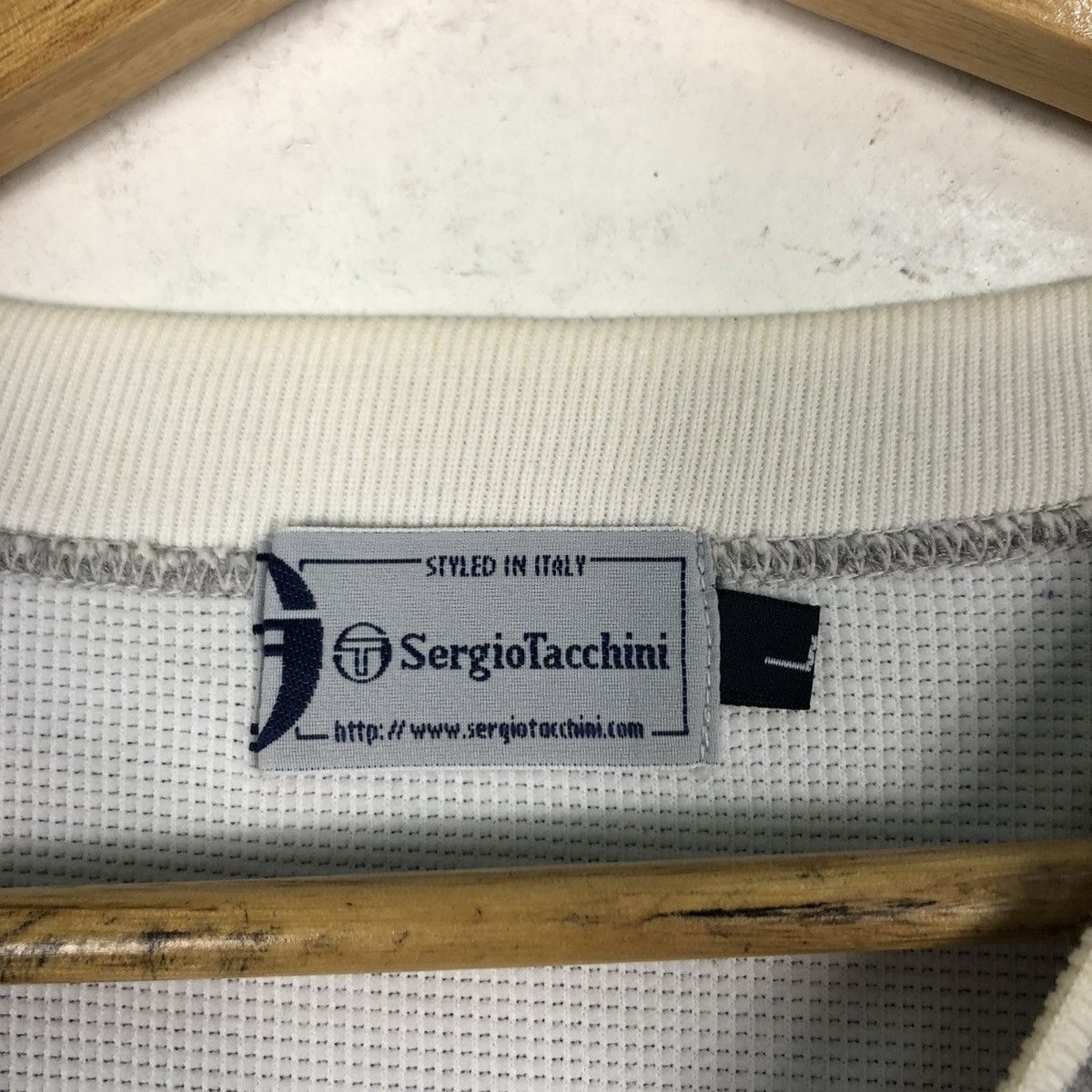 Sergio Tacchini × Vintage Vintage Sergio Tacchini Sweatshirt 90s Collection Large Size US L / EU 52-54 / 3 - 11 Thumbnail