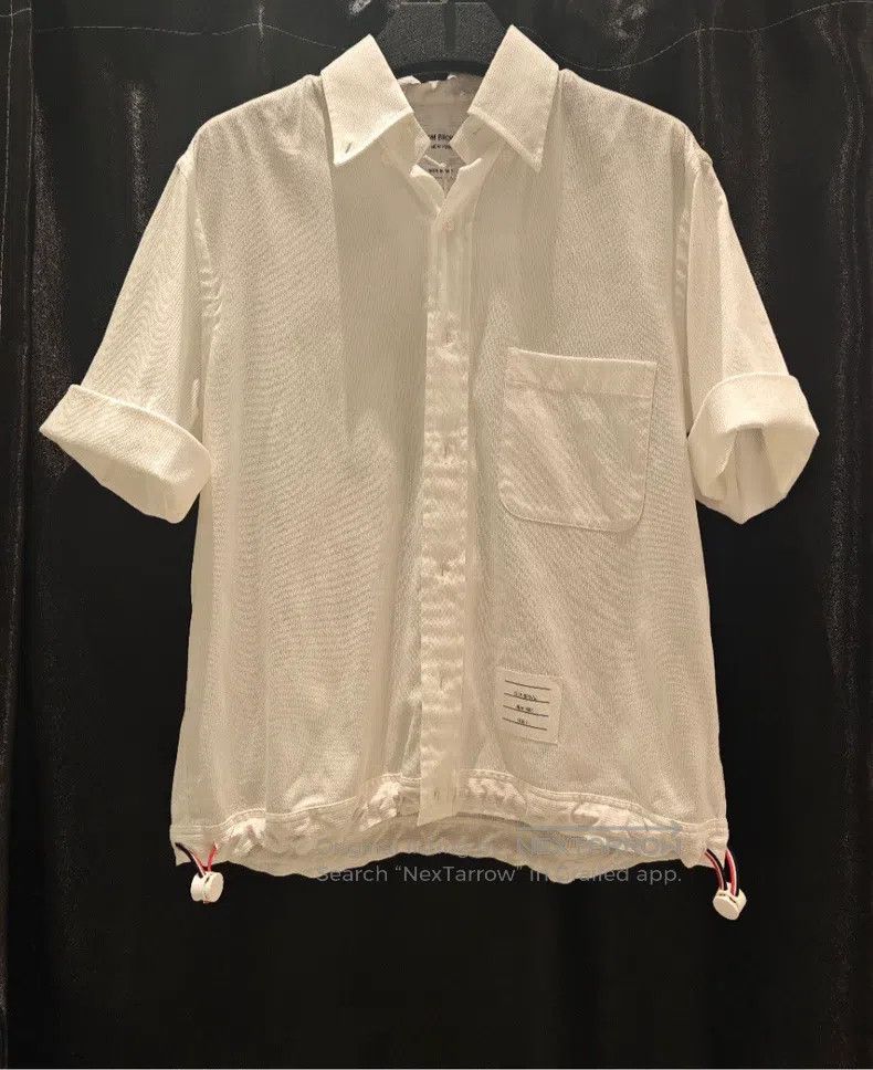 Thom Browne Thom Browne short sleeve shirt Size US S / EU 44-46 / 1 - 1 Thumbnail