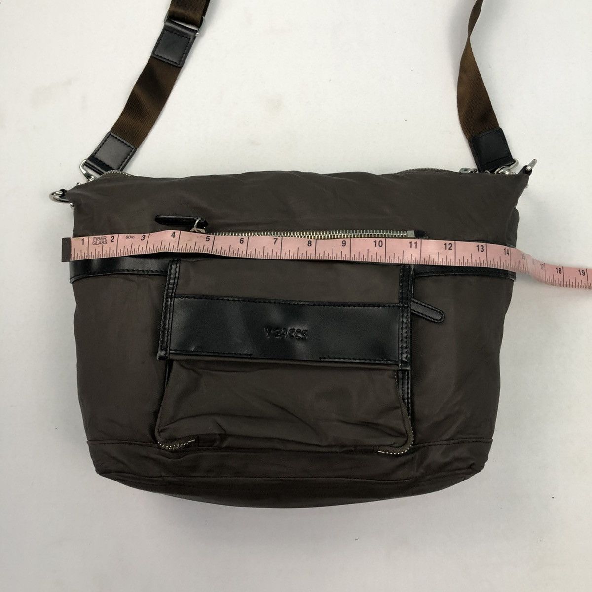 Yohji Yamamoto Y’SACCS NYLON CROSSBODY SLING BAG Size ONE SIZE - 13 Thumbnail