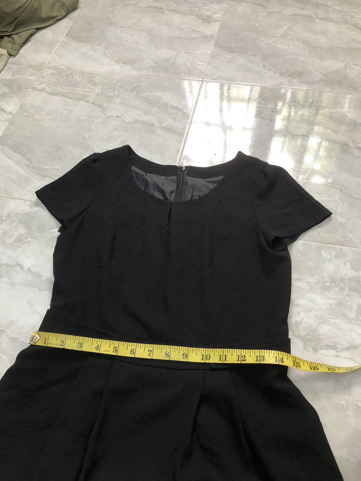 Michel Klein Michel Klein Paris Black Elegant Midi Dress Size XS / US 0-2 / IT 36-38 - 13 Thumbnail