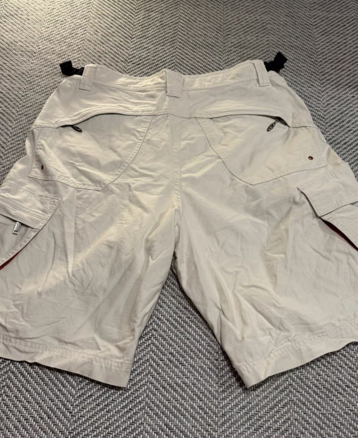 Oakley Oakley 00s Software Sawtooth Logo Cargo Shorts K24 Size US 34 / EU 50 - 8 Thumbnail