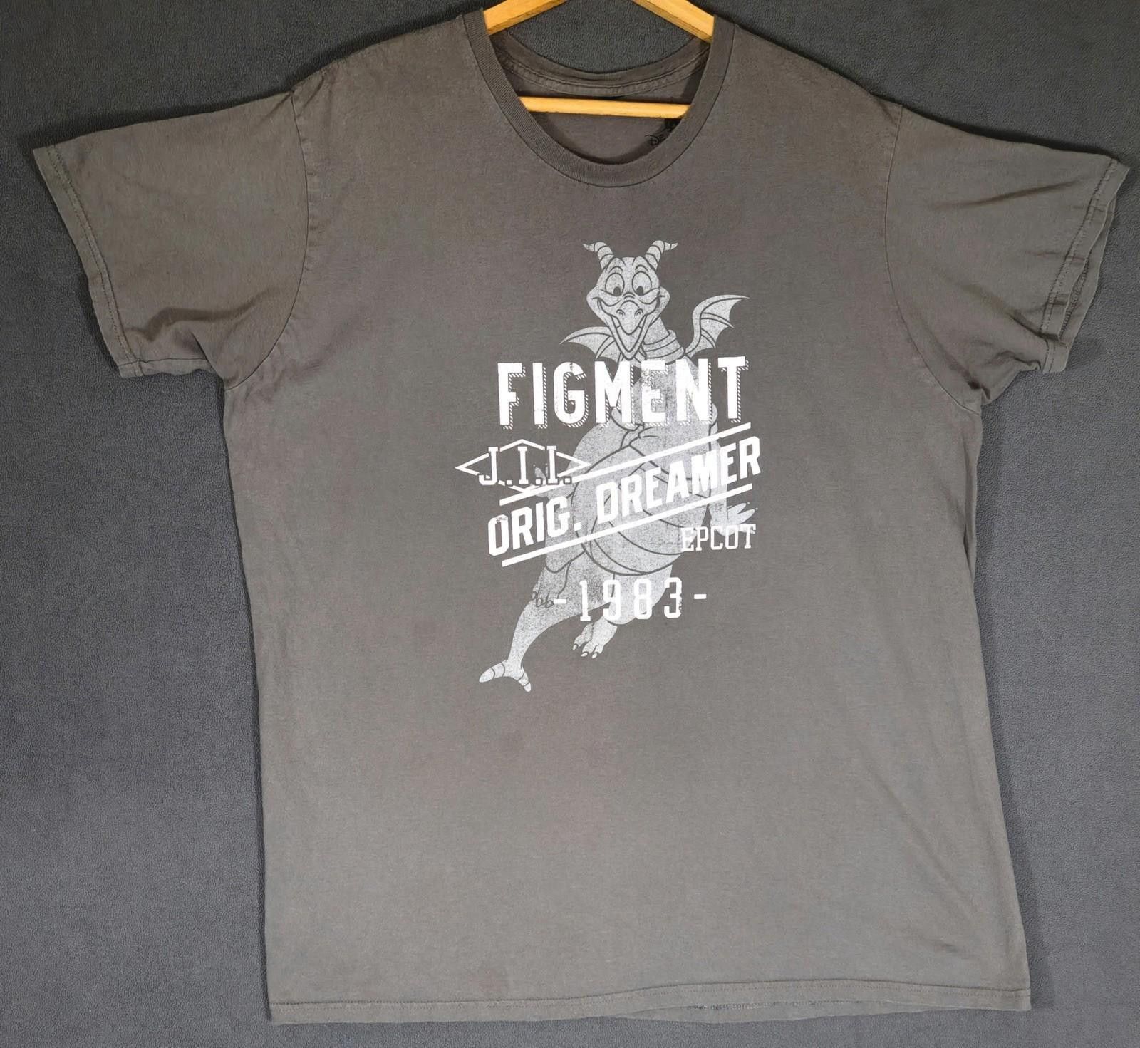 Other Disney Parks Figment EPCOT Original Dreamer 1983 Gray XL Size ONE SIZE - 1 Thumbnail
