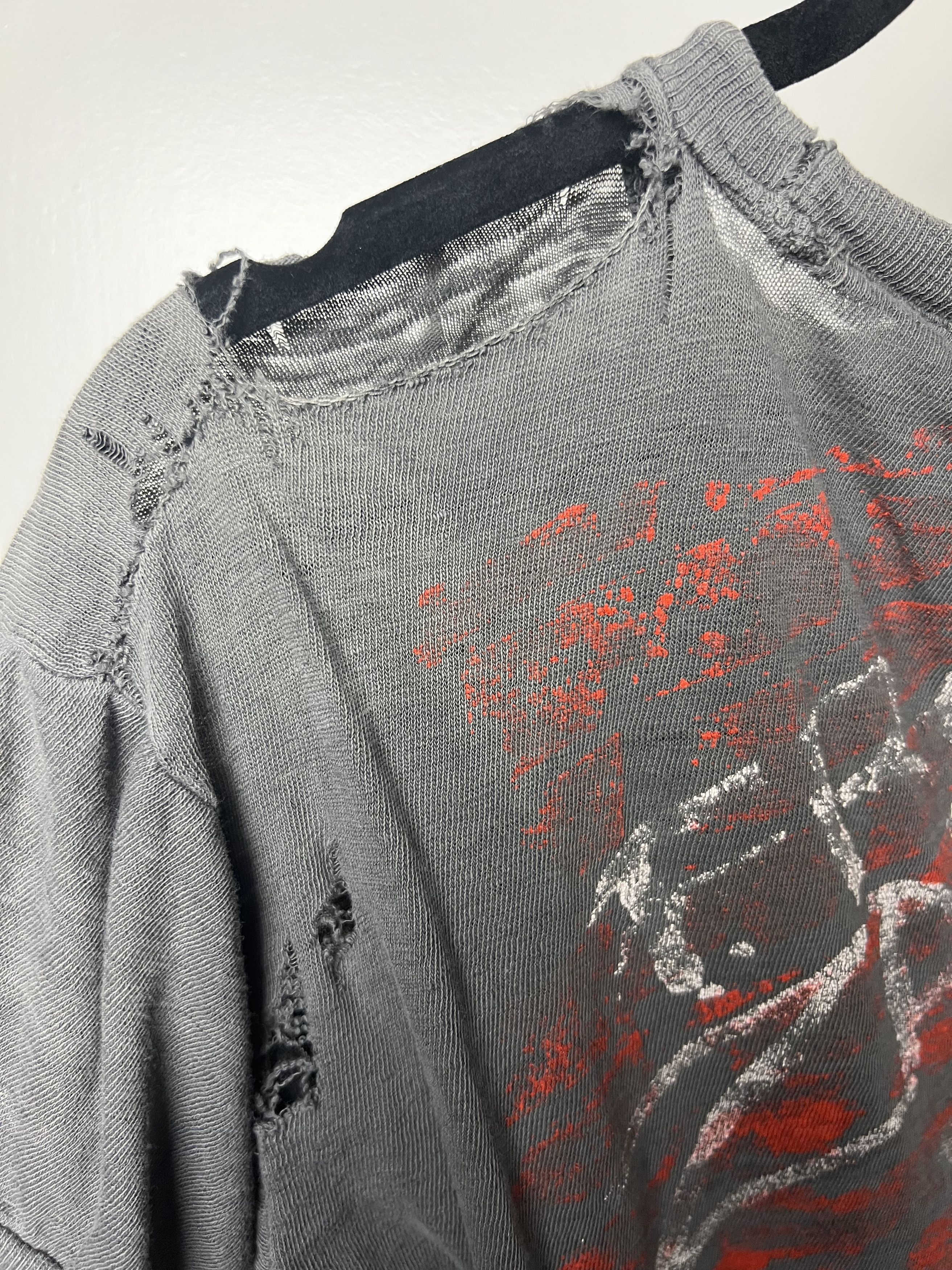 Vintage Vintage 1980's Frank Zappa Double Sided Concert T-Shirt Size US S / EU 44-46 / 1 - 15 Thumbnail
