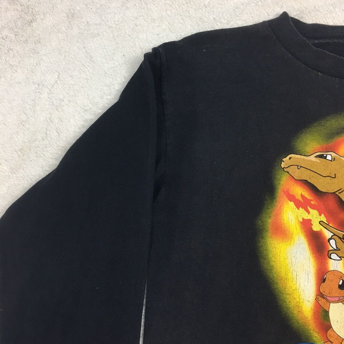 Nintendo × Vintage Vintage 1999 POKEMON Long Sleeve Tee Size US S / EU 44-46 / 1 - 6 Thumbnail