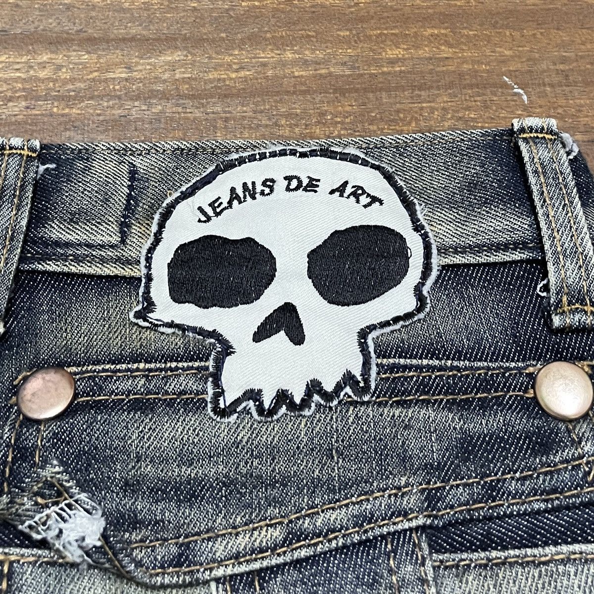 If Six Was Nine × Japanese Brand × Le Grande Bleu (L.G.B.) Very Rare Vintage Brand Jeans De Art Tactical Jeans 2000s Size US 34 / EU 50 - 9 Thumbnail