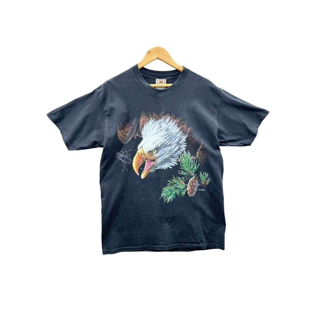 Habitat × Vintage 2000's Habitat Eagle Nature Animal Graphic T-Shirt Size US L / EU 52-54 / 3 - 1 Thumbnail