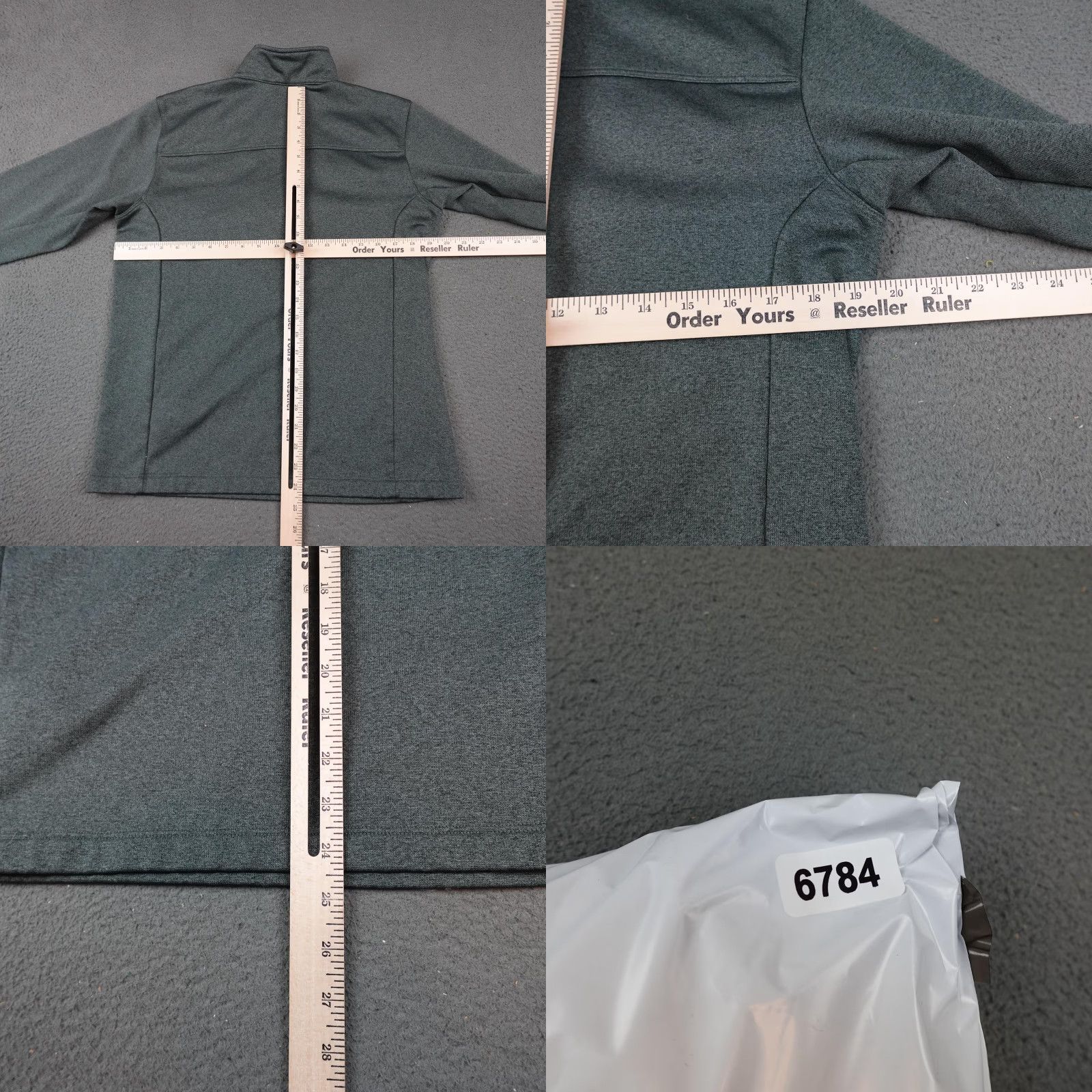The North Face The North Face Sweater Mens Medium Gray 1/4 Zip Fleece Pullover Chest Pocket Size US M / EU 48-50 / 2 - 8 Thumbnail