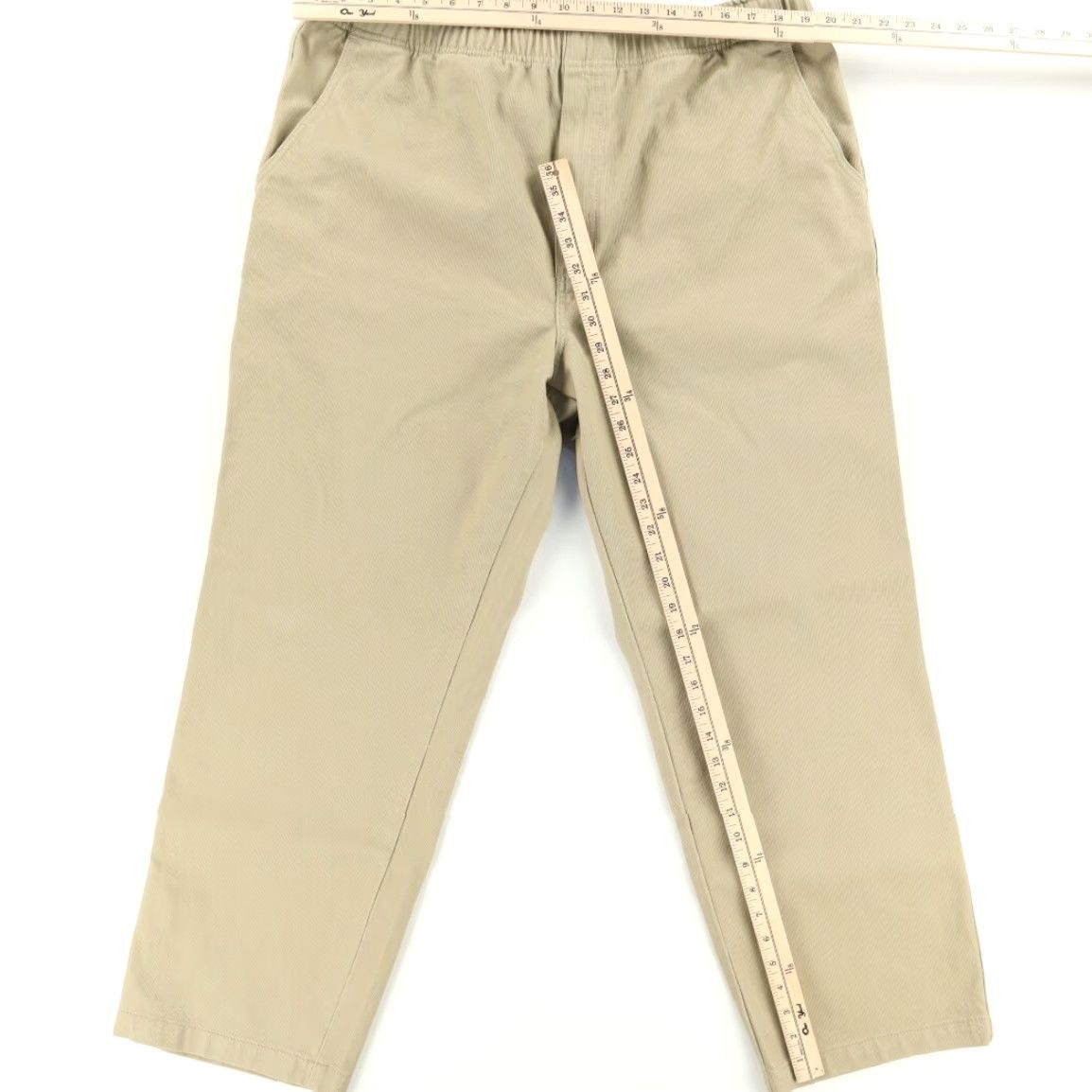 The Territory Ahead The Territory Ahead Chino Pants Elastic Waist Cotton Corduroy Tan 2XL Men’s Regular Pants Size US 39 - 3 Thumbnail