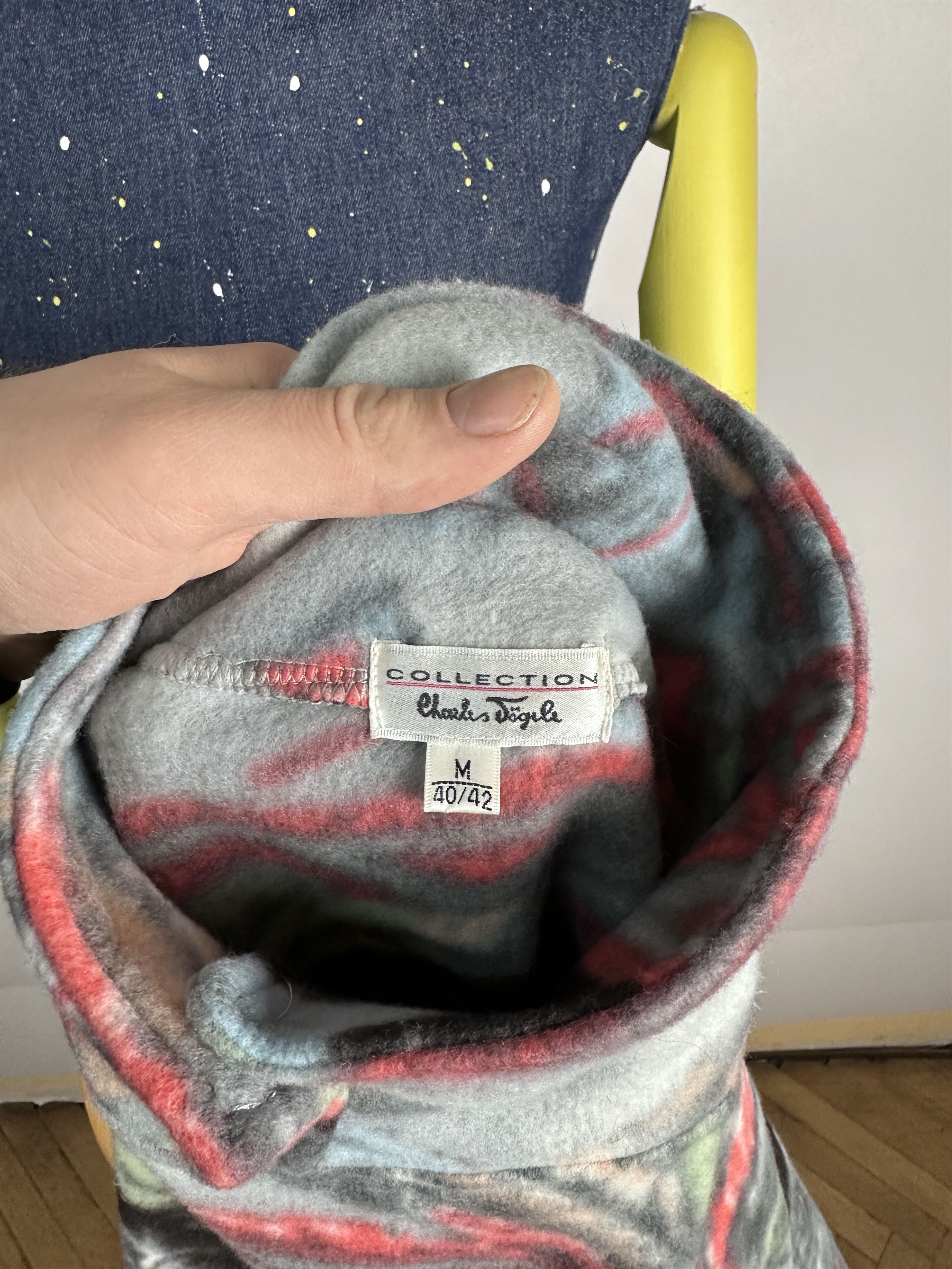 Vintage vintage FLEECE sweater 1/4 Zip Size M rare jumper Size US M / EU 48-50 / 2 - 8 Thumbnail