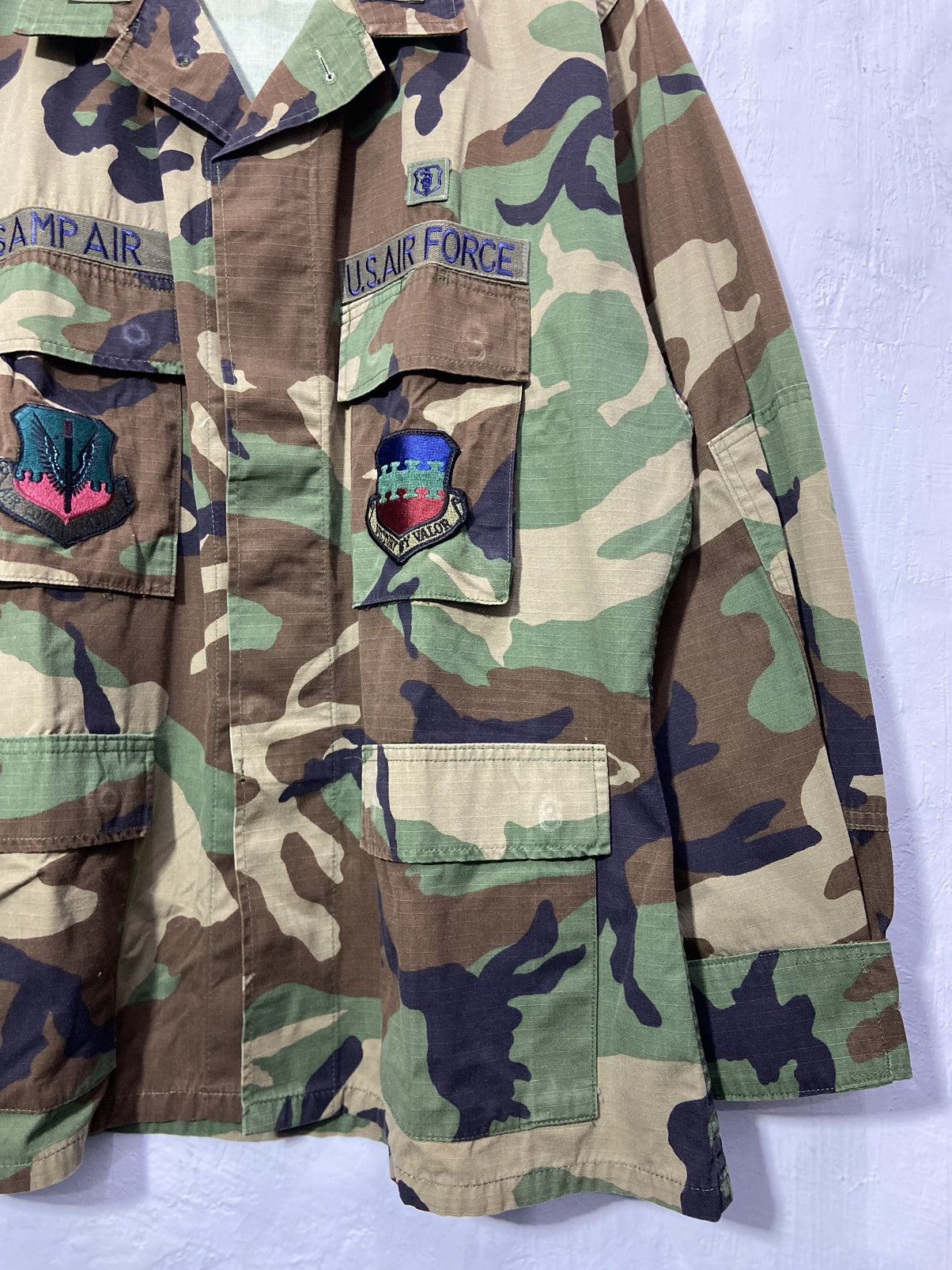Other Vintage US Army Military Camouflage Field Jacket Size US XL / EU 56 / 4 - 3 Thumbnail