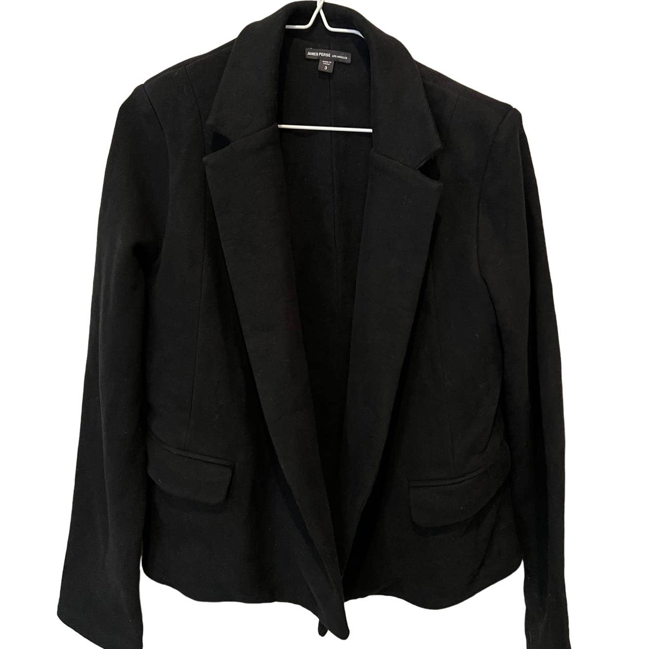 James Perse JAMES PERSE Cropped Fleece Coat (3/Large) Size L / US 10 / IT 46 - 3 Thumbnail