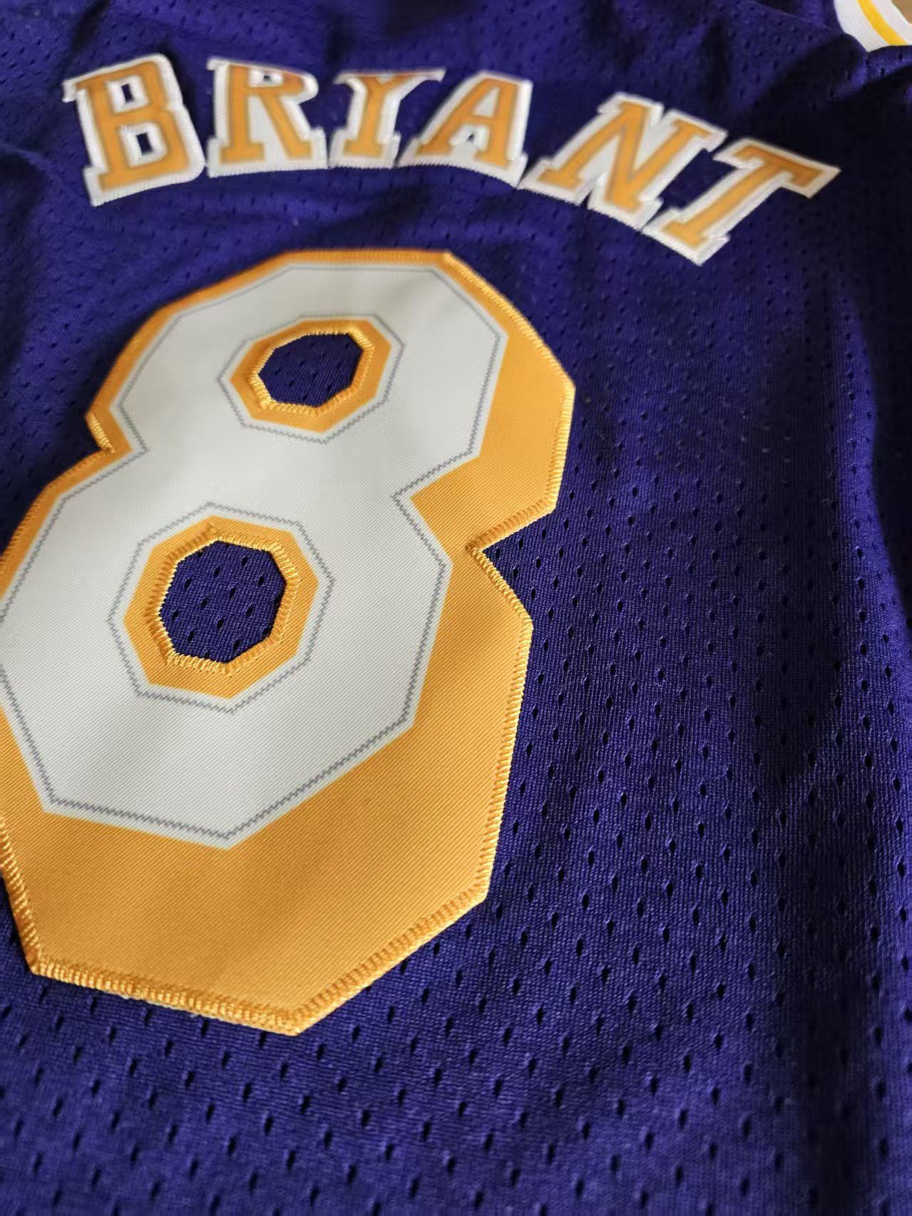NBA 1996 97 Laker #8 Kobe Bryant Jersey Size US XL / EU 56 / 4 - 3 Thumbnail