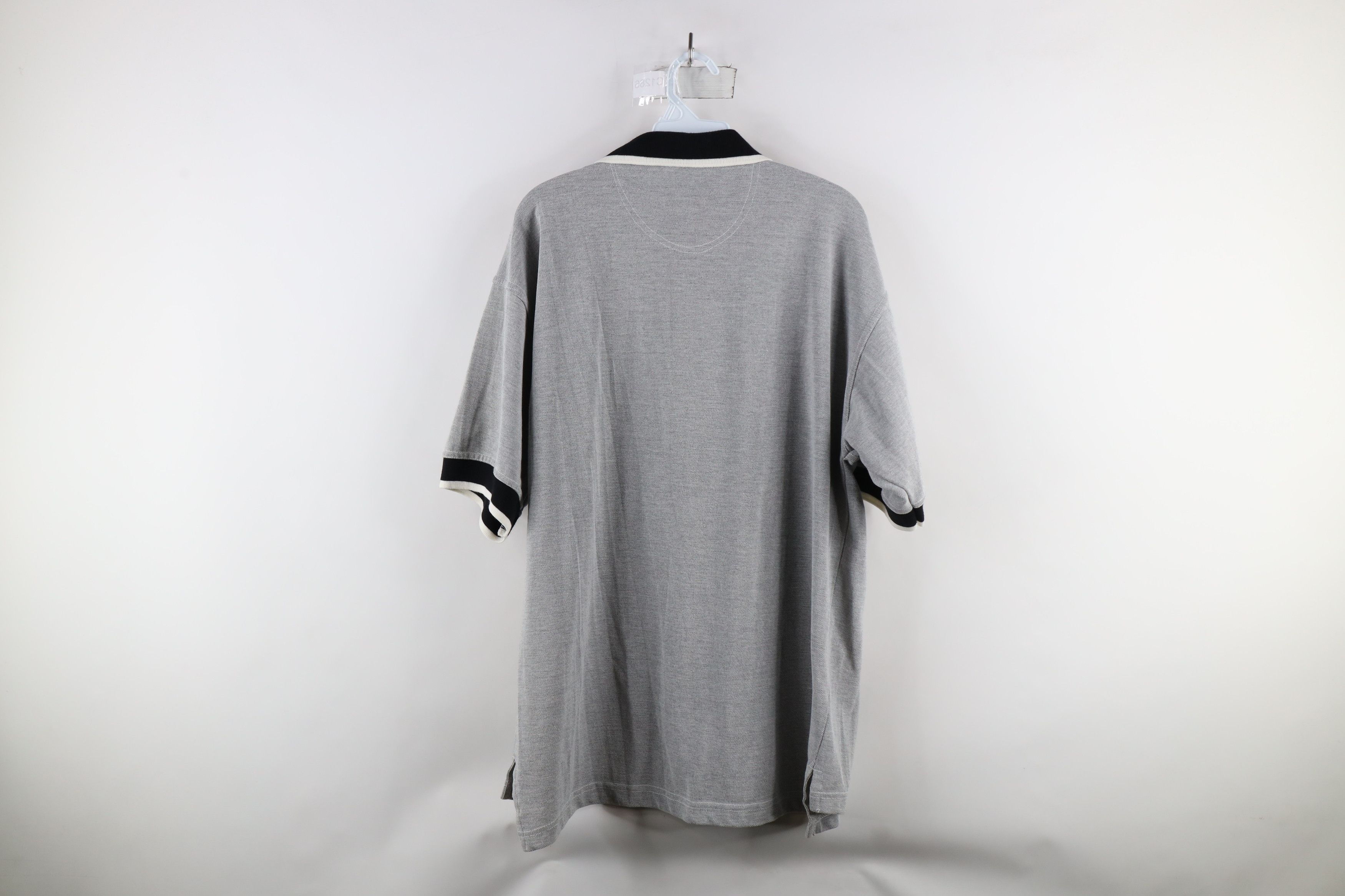 Vintage Vintage 90s Ohio State University Collared Polo Shirt Gray Size US M / EU 48-50 / 2 - 6 Thumbnail