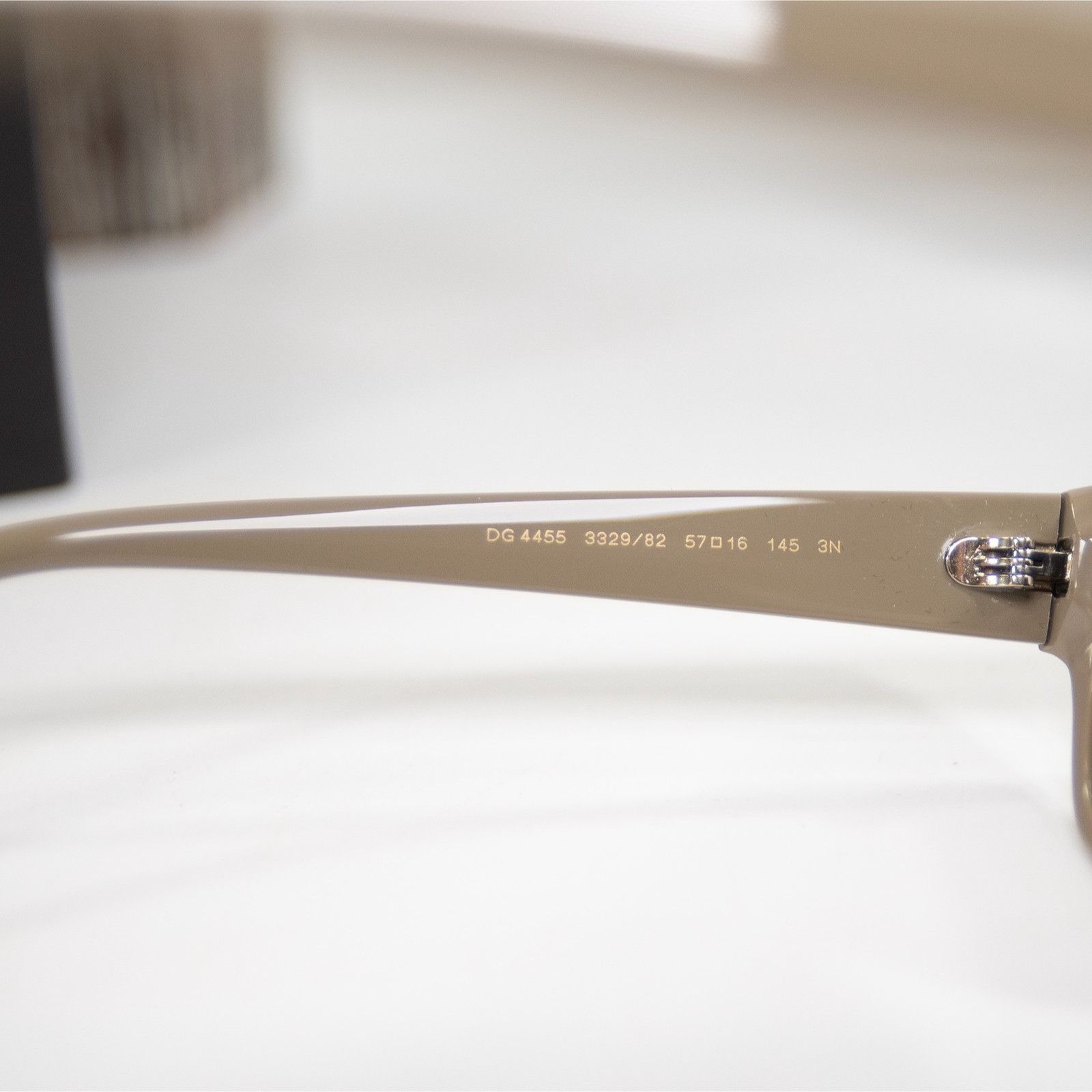 Dolce & Gabbana Dolce & Gabbana DG4455 Khaki Gunmetal Logo Acrylic Sunglasse Size ONE SIZE - 5 Thumbnail
