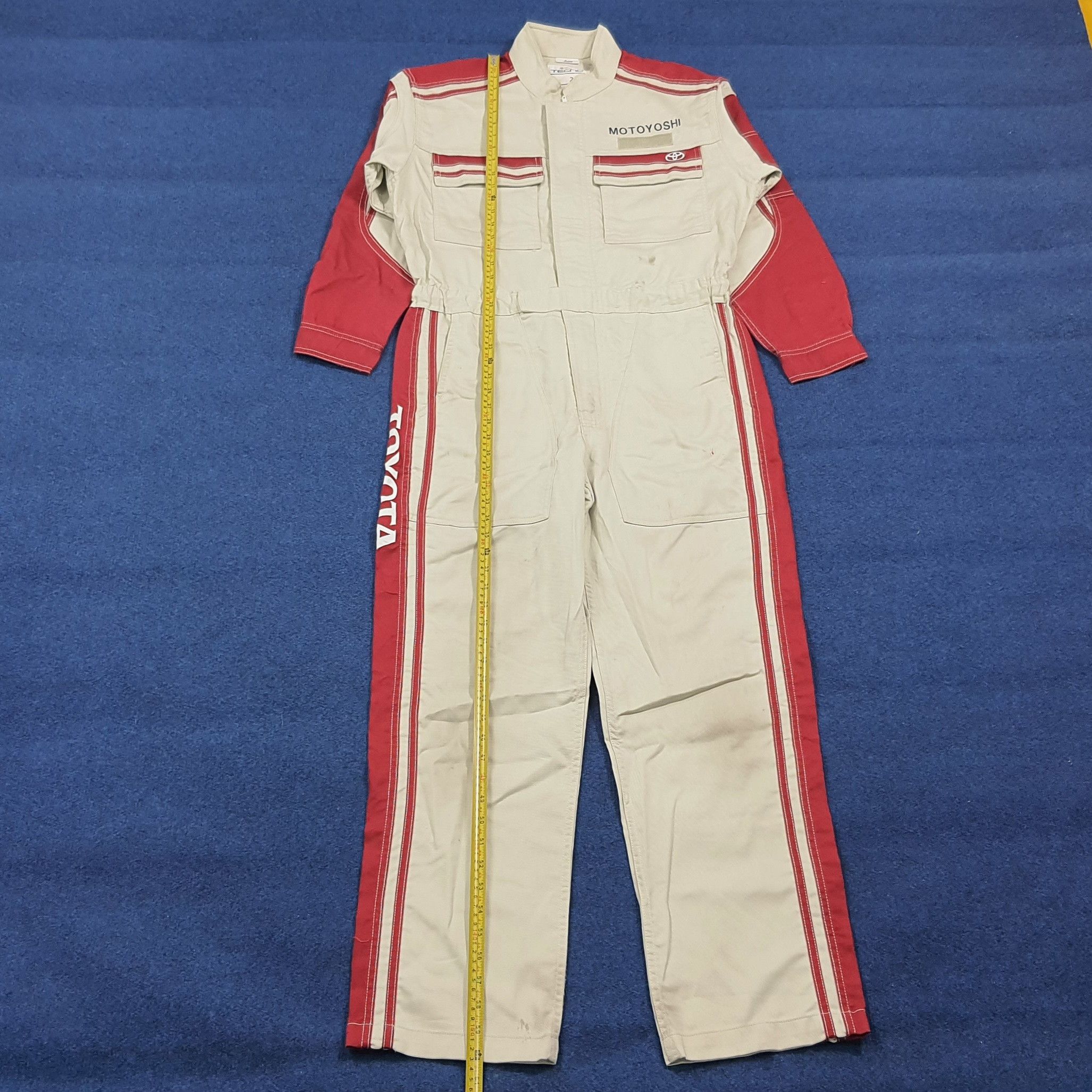 Japanese Brand Vintage Toyota Tecno Mechanic Overalls Jumpsuit Japan C279N8 Size US M / EU 48-50 / 2 - 4 Thumbnail