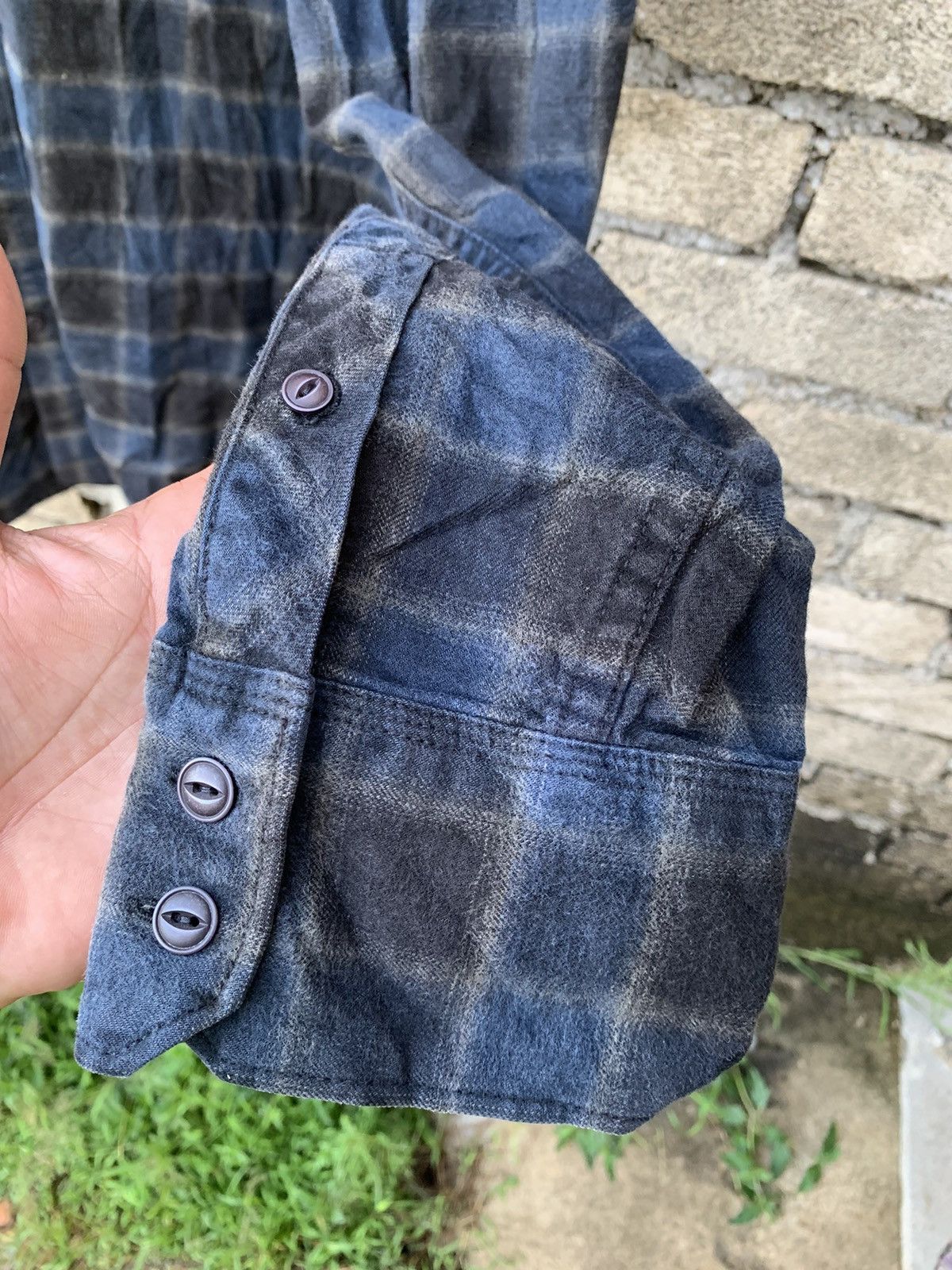 Diesel 🔥Steals🔥 Diesel Plaid Button Up With Hoodie Size US XL / EU 56 / 4 - 8 Thumbnail