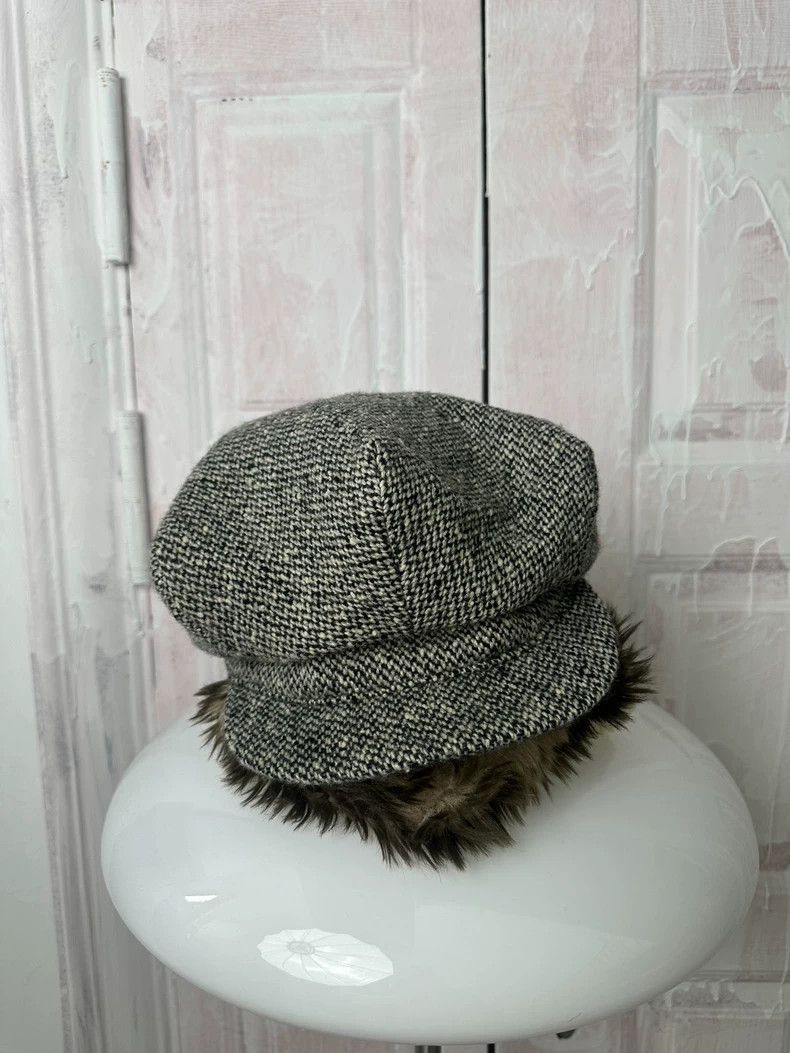 Yohji Yamamoto yohji yamamoto 20AW Snowflake Wool Newsboy Hat 2502-Nextar Size ONE SIZE - 1 Thumbnail
