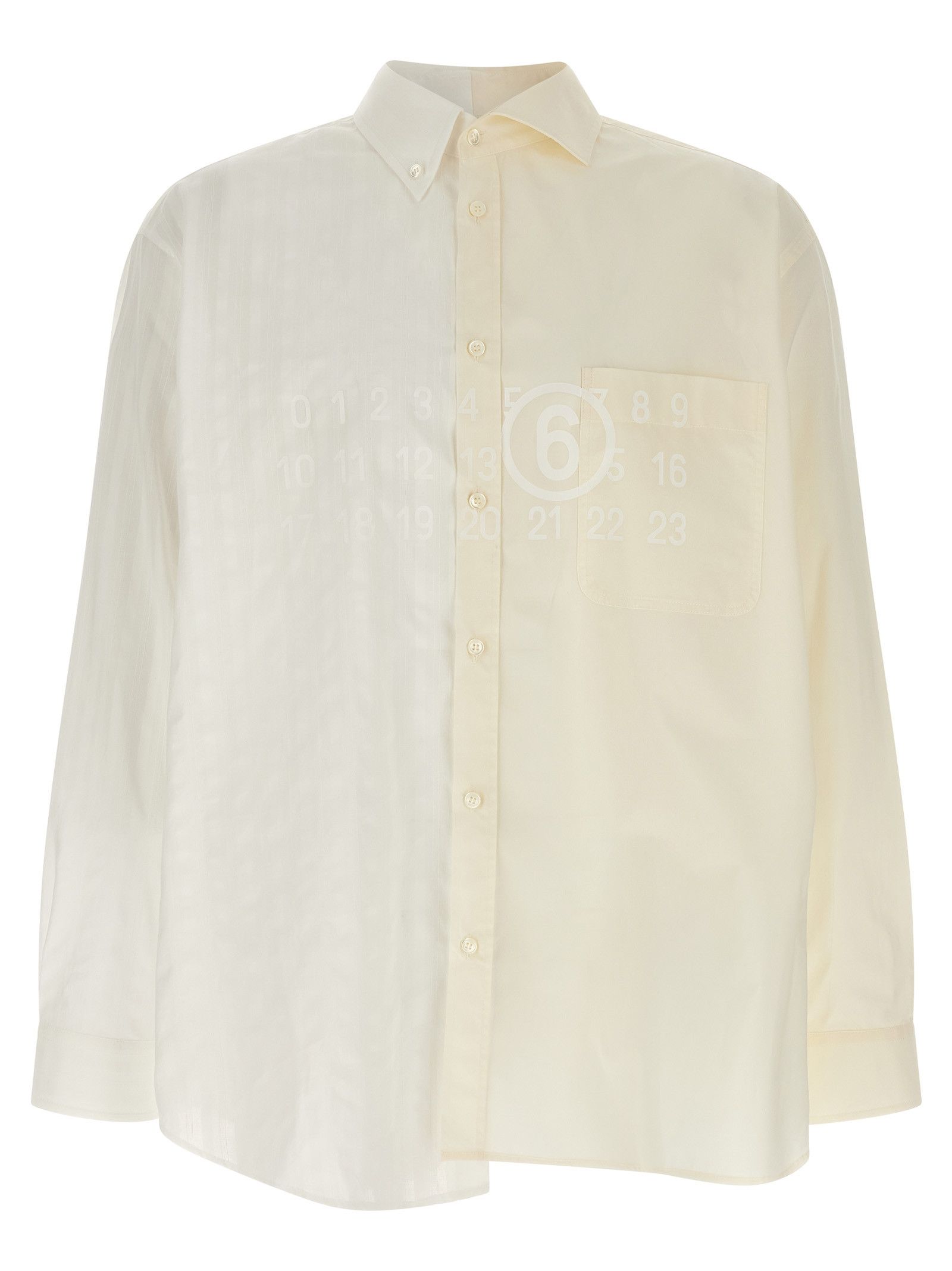 Maison Margiela 'Numeric Signature Mm6' Shirt Size US M / EU 48-50 / 2 - 1 Thumbnail