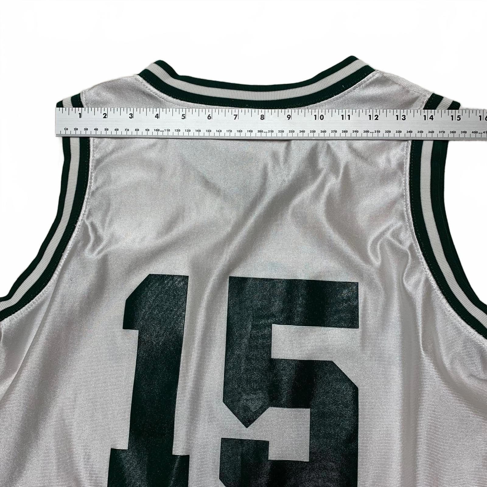 Nike VTG Nike Raiders Basketball Jersey #15 Sz M White Size US M / EU 48-50 / 2 - 8 Thumbnail