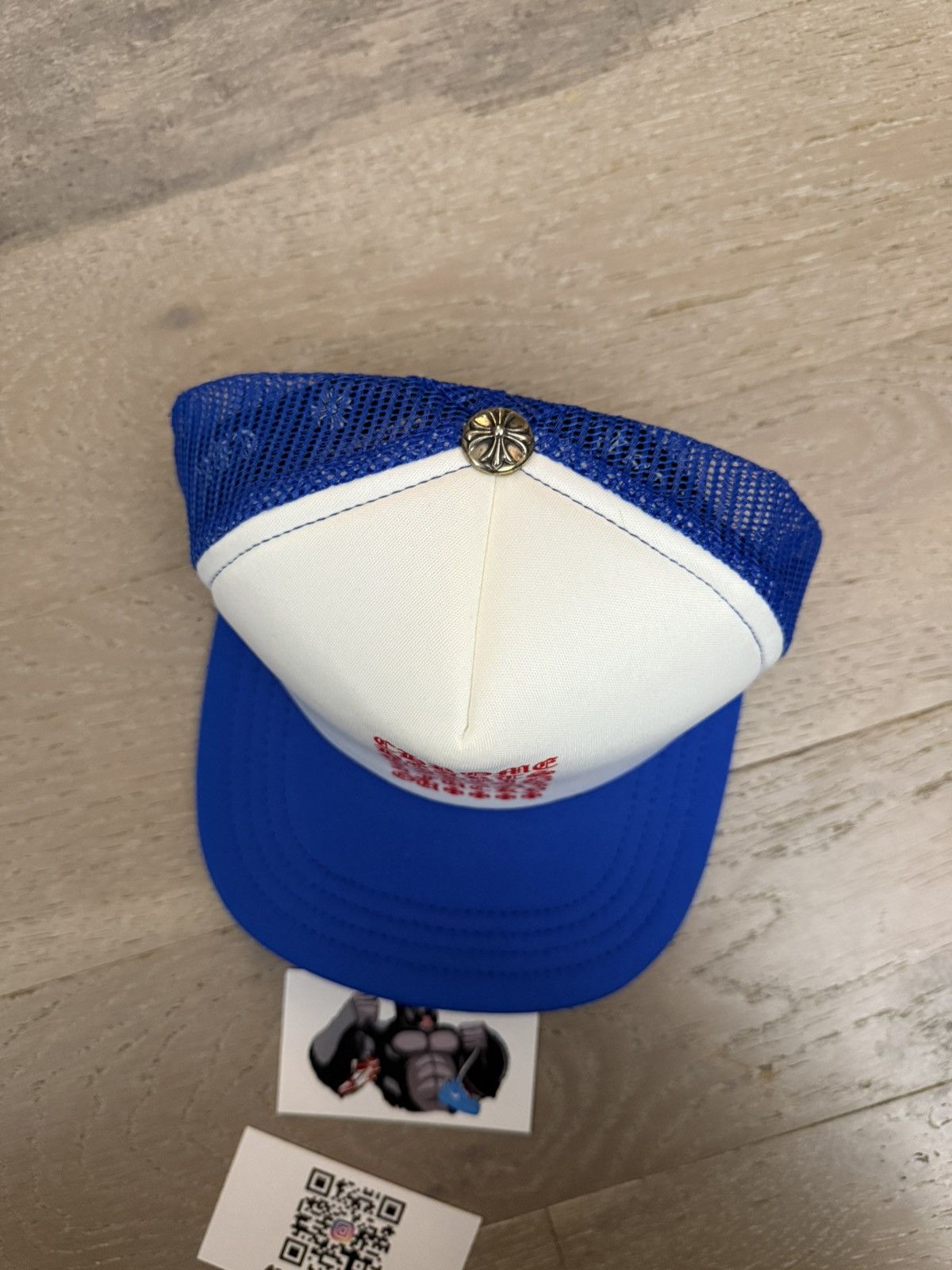 Chrome Hearts Chrome Hearts Eyechart Trucker Hat Size ONE SIZE - 3 Thumbnail