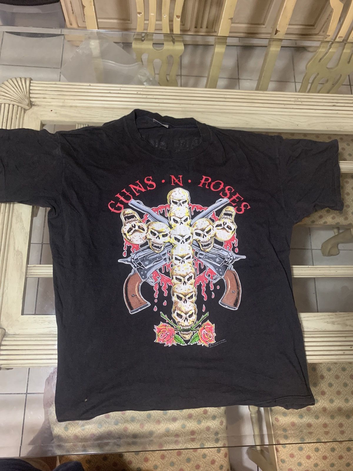 Vintage Guns and roses vintage tour t shirt Size US L / EU 52-54 / 3 - 1 Thumbnail