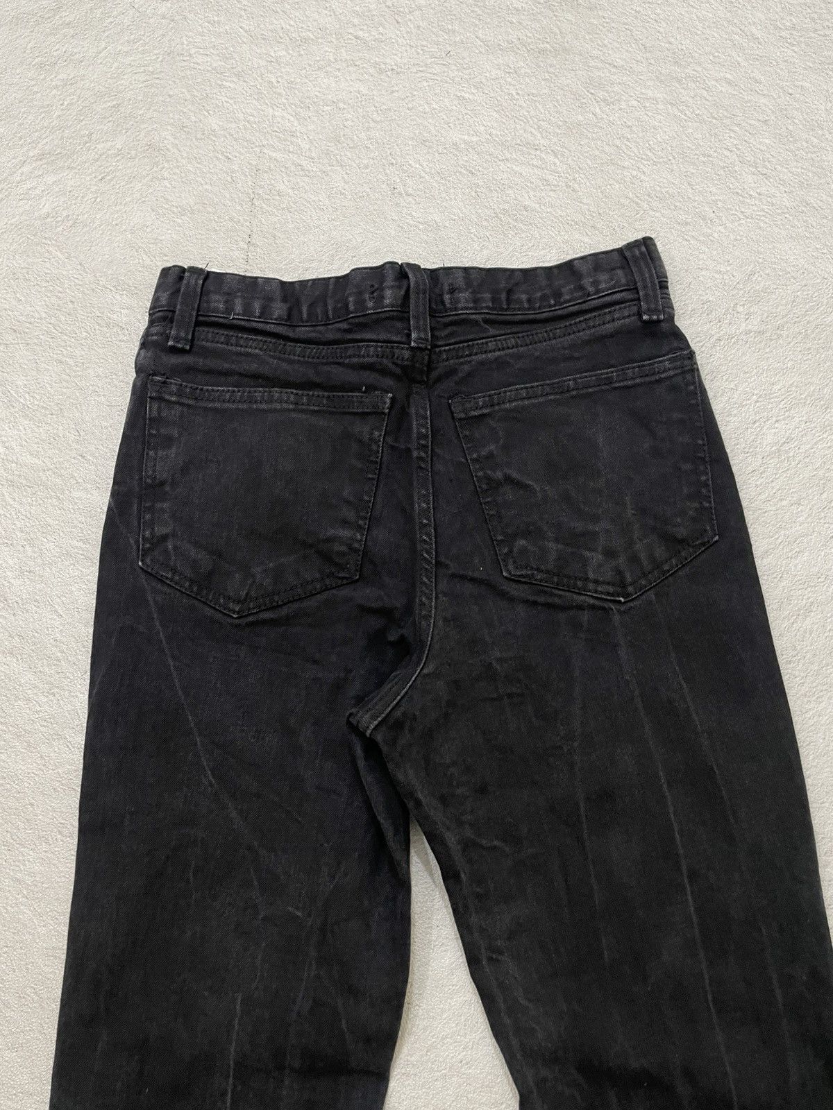 Tornado Mart 2000s Japanese Kapital Flare Black Denim Washed ifsix LGB Size US 28 / EU 44 - 7 Thumbnail
