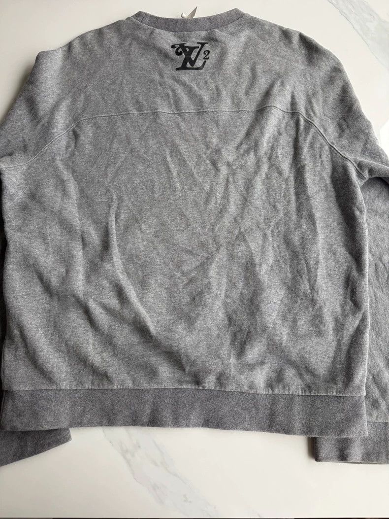 Louis Vuitton Louis Vuitton Grey sweatshirt Size US L / EU 52-54 / 3 - 2 Thumbnail