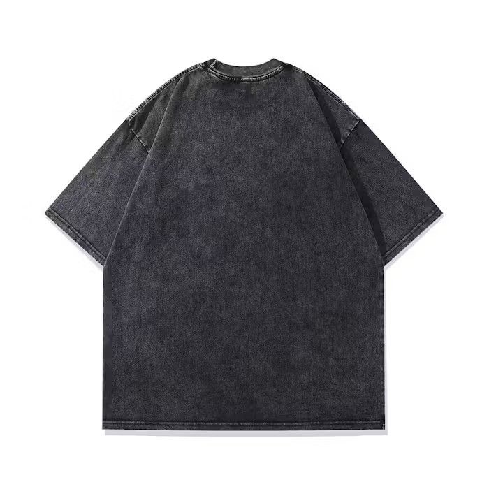 Japanese Brand Kraken Graphic Washed Black T Shirt Size US M / EU 48-50 / 2 - 2 Thumbnail