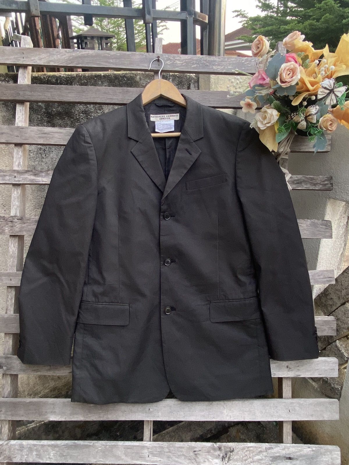 Katharine Hamnett London Vintage Katharine Hamnett London Blazers Size 44L - 2 Thumbnail