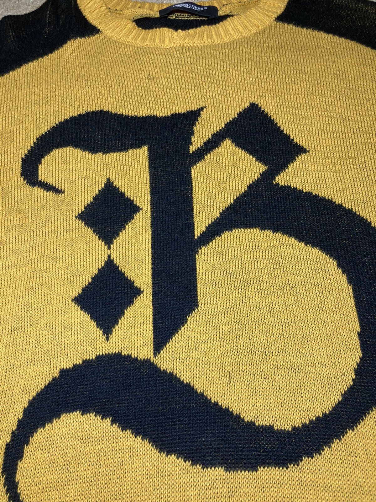 Undercover SS19 Undercover Bootleg Truth Black Striped Sweater 2019 3 Size US L / EU 52-54 / 3 - 3 Thumbnail