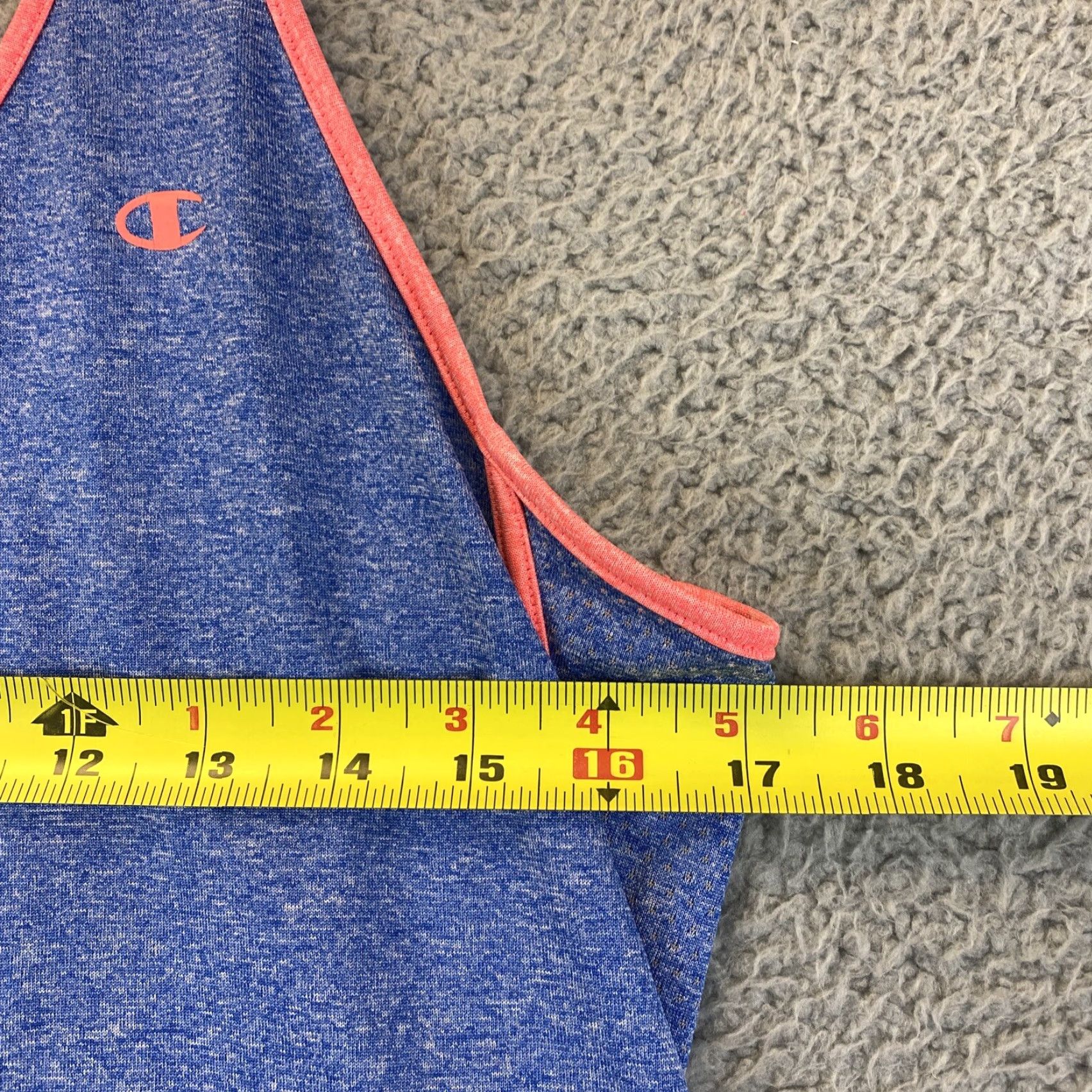 Champion Champion Basic Women’s Racerback Tank Top - Size M Blue Active Size M / US 6-8 / IT 42-44 - 4 Thumbnail