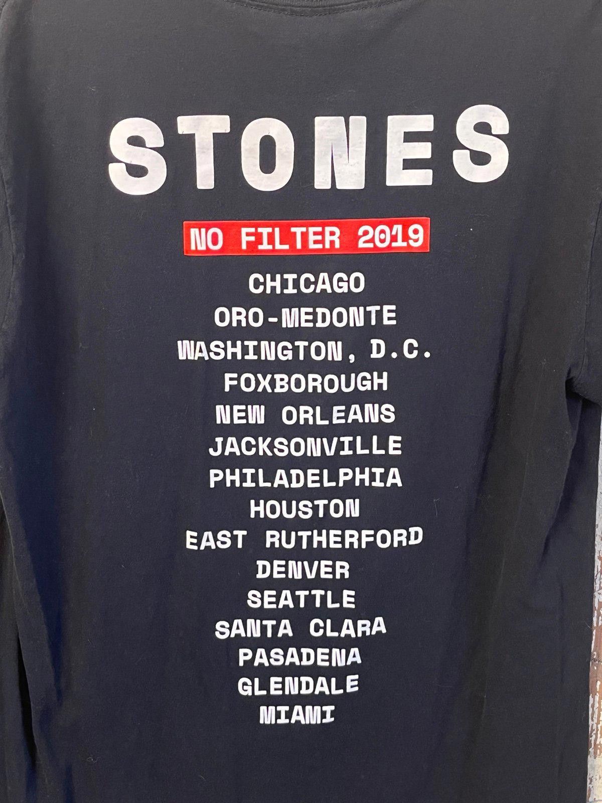 Designer Rolling Stones Tshirt tee, no filter Tour 2019 band tour tee Size M / US 6-8 / IT 42-44 - 5 Thumbnail