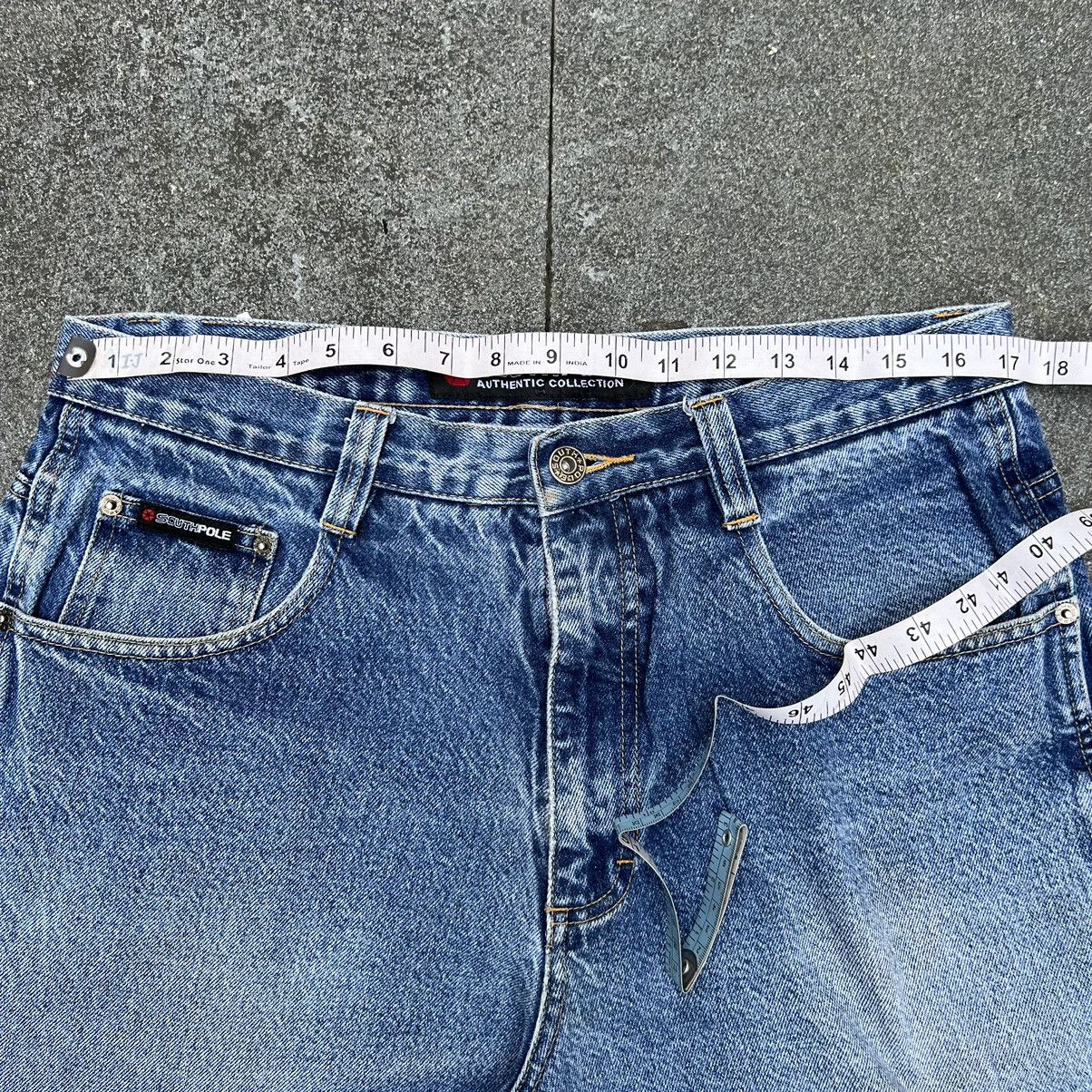 Southpole × Vintage Vintage South Pole Spellout Baggy Jeans Size US 34 / EU 50 - 5 Thumbnail