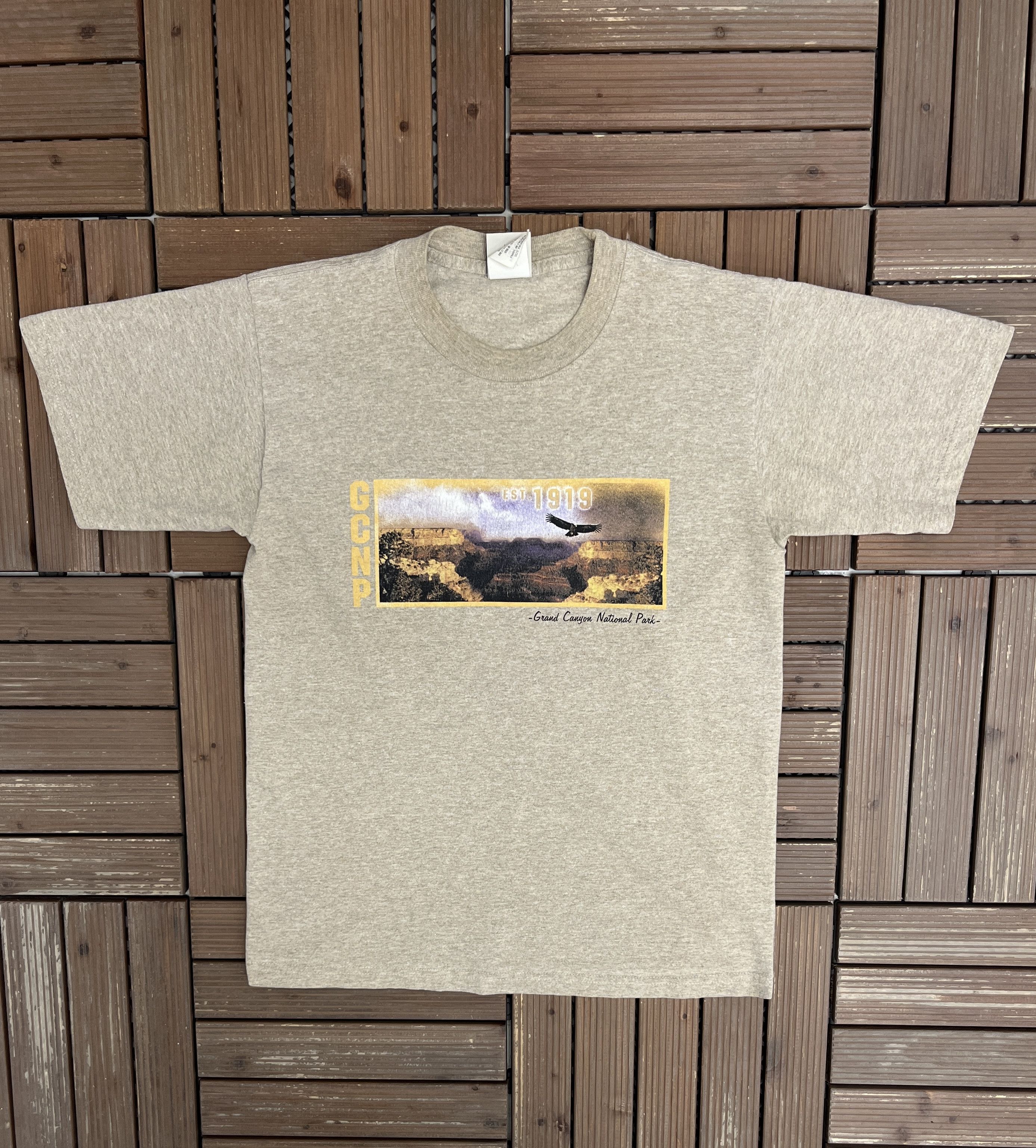 Vintage Grand Canyon National Park Vintage Grey T-Shirt Tee Size US M / EU 48-50 / 2 - 1 Thumbnail