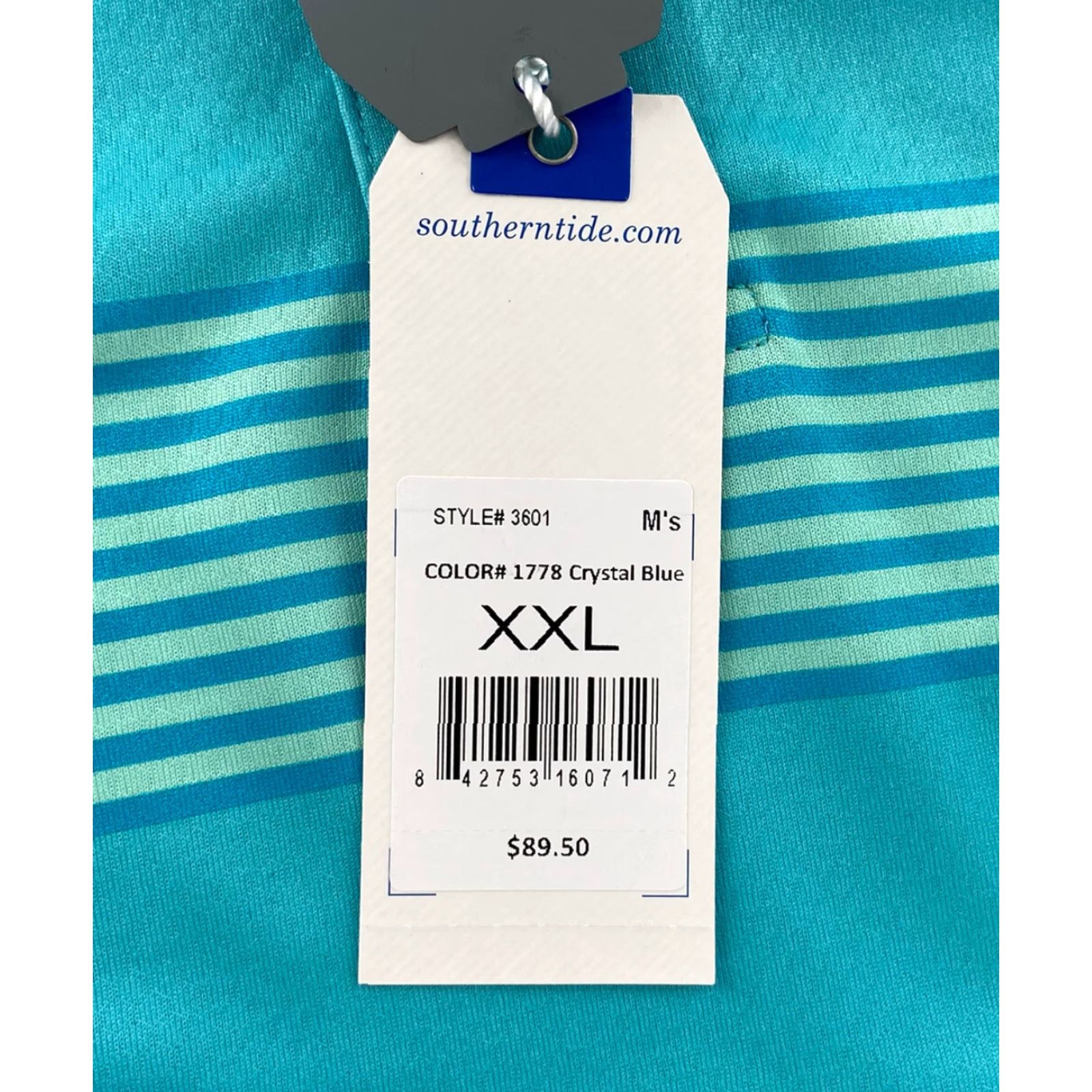 Southern Tide Southern Tide Shirt Adult 2XL Blue Polo Tide To Trail Golf Greenville Mens NEW Size US XXL / EU 58 / 5 - 7 Thumbnail