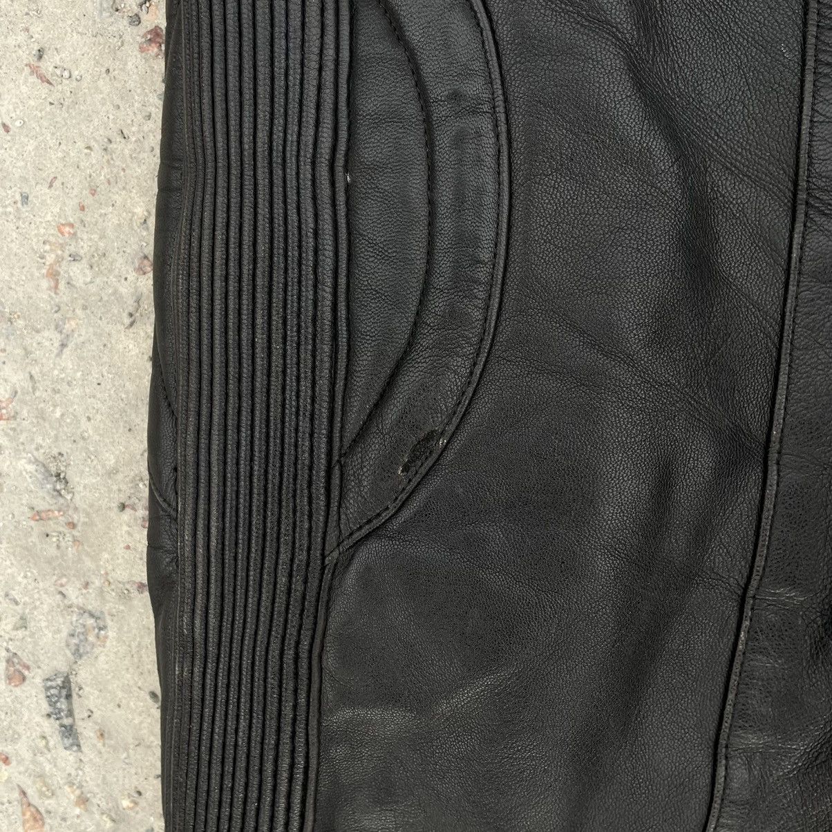 Vintage Vintage Moto Leather Pants 54 Y2K 90s USA Style Japan Size US 32 / EU 48 - 10 Thumbnail