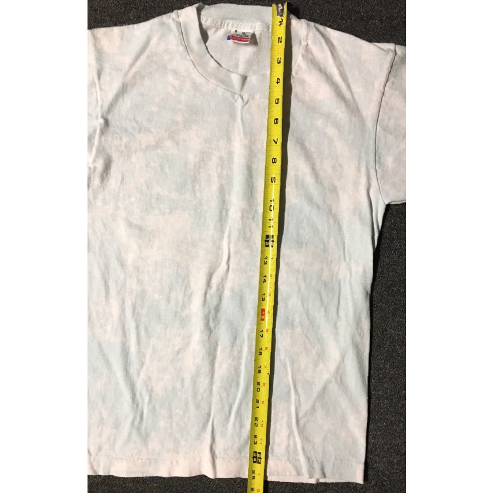 Fruit Of The Loom VINTAGE Desert Storm Tie Dye Shirt S Single Stitch USA War Army Military 90s 80s Size US S / EU 44-46 / 1 - 8 Thumbnail