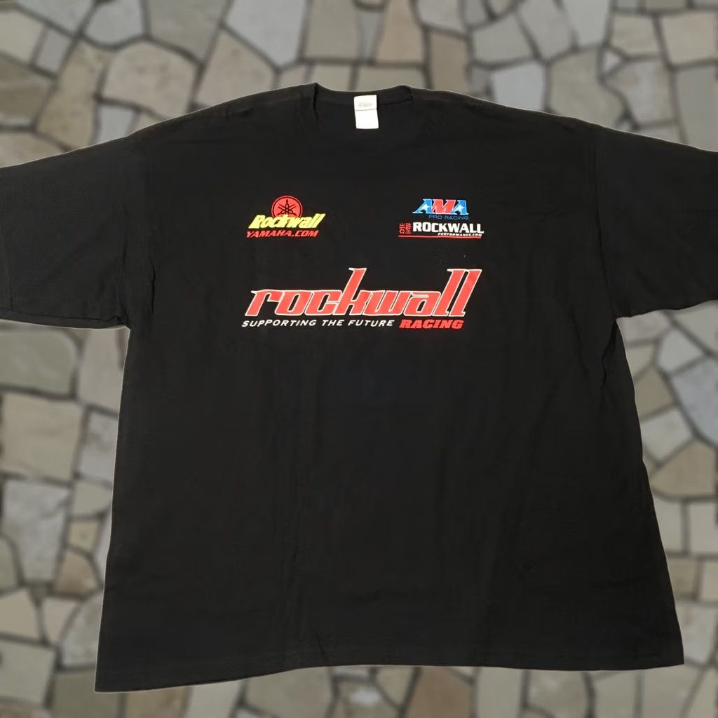 Gildan Yamaha ROCKWALL RACING T Shirt 3XL Black DOUBLE SIDED Logo Size US XXL / EU 58 / 5 - 1 Thumbnail