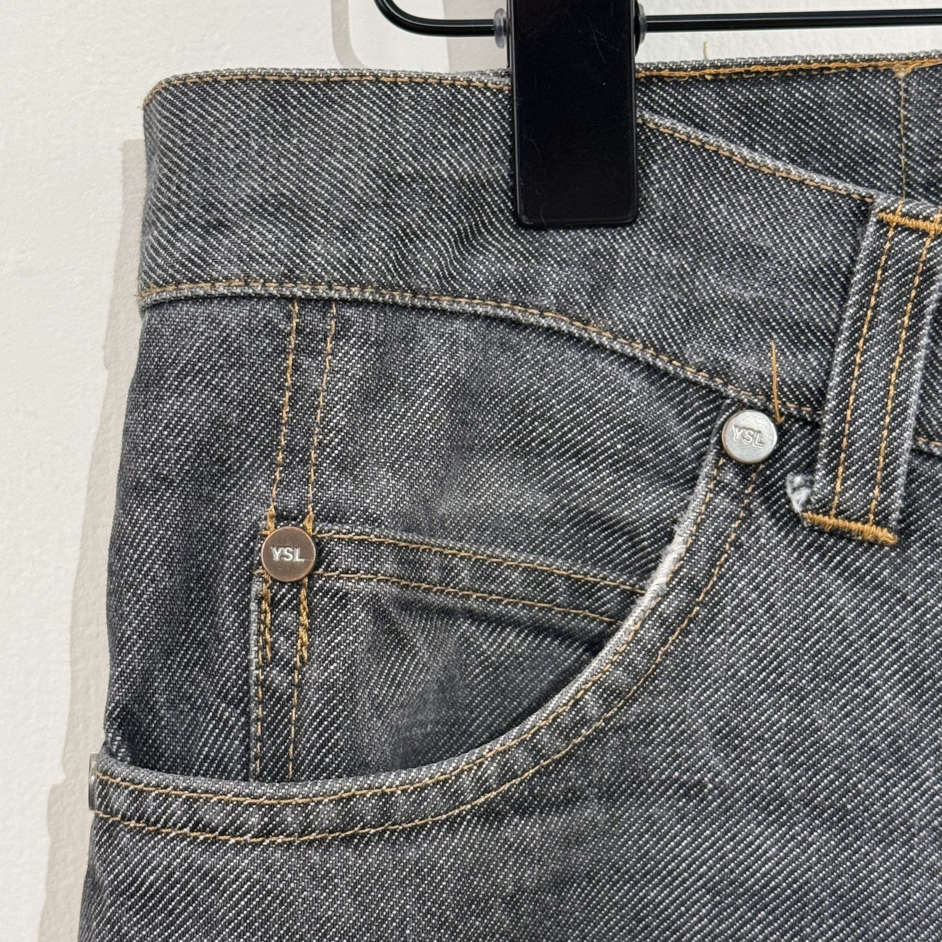 Saint Laurent Paris Saint Laurent Denim Pants Size US 28 / EU 44 - 3 Thumbnail