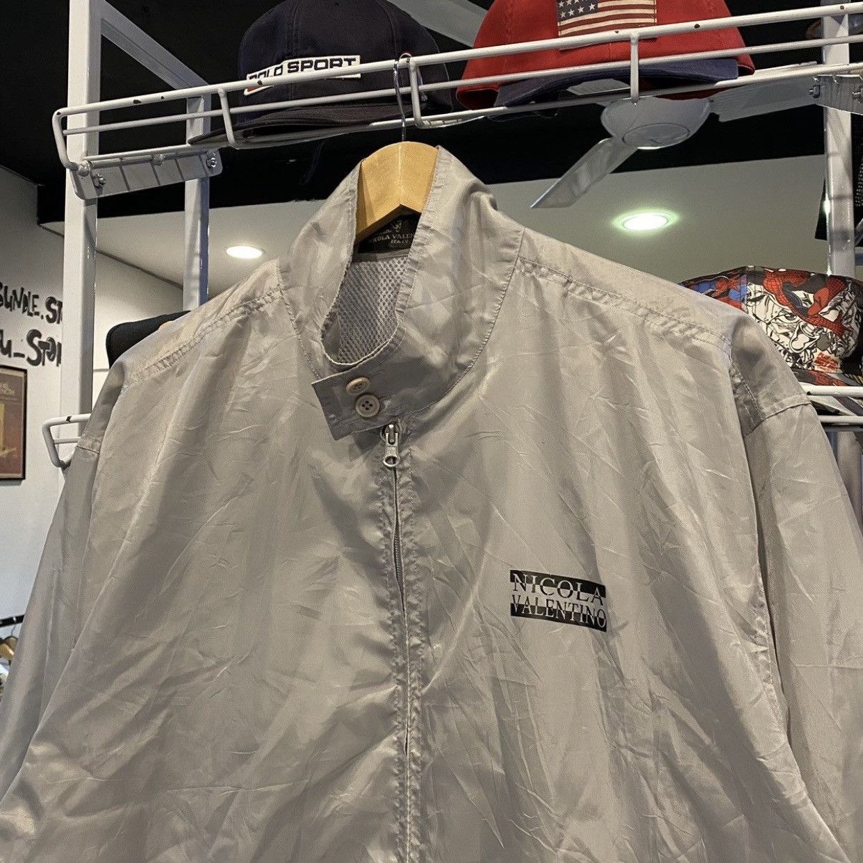 Other Italian Designer Nicola Valentino Windbreaker Light Jackets Size US L / EU 52-54 / 3 - 5 Thumbnail