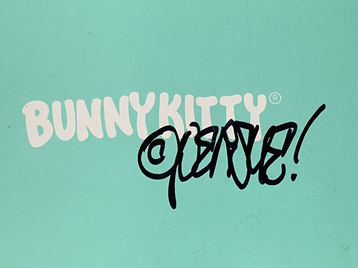 Medicom Toy Dave Persue Signed Bunny Kitty Autograph BearBrick medicom Size ONE SIZE - 2 Thumbnail
