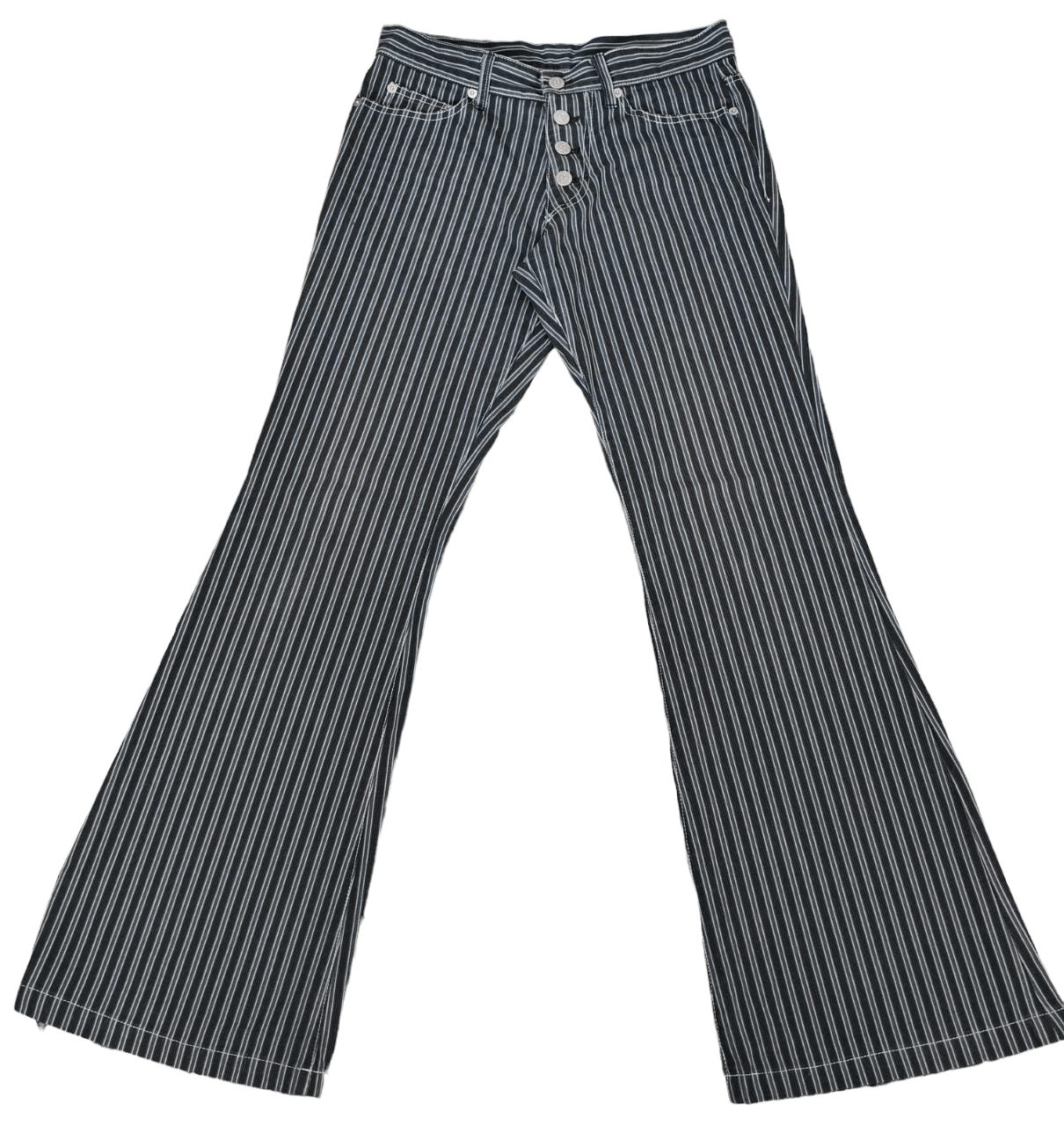 ❎ Tornado Mart Stripe Flare Pant 00s tornado mart stripe flare