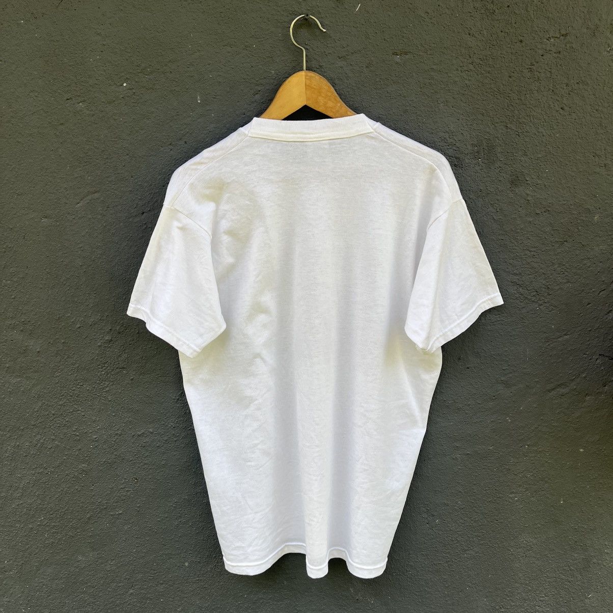 Vintage Thrashed 90s Fruit Of The Loom Photo Tee Size US L / EU 52-54 / 3 - 3 Thumbnail