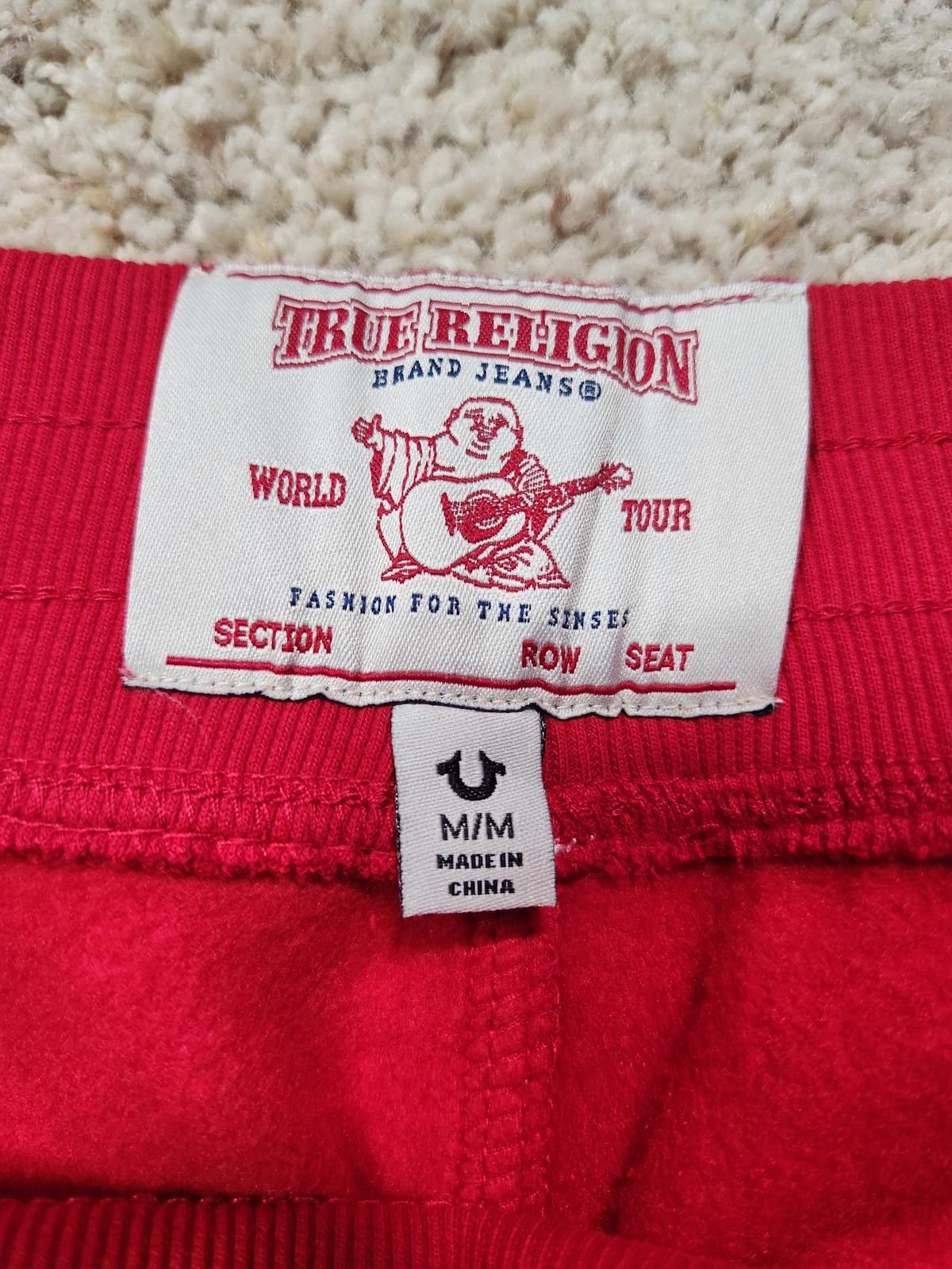 True Religion NWD True Religion Pull-On Flare Jeans Red Anniversary M Size 32" / US 10 / IT 46 - 5 Thumbnail
