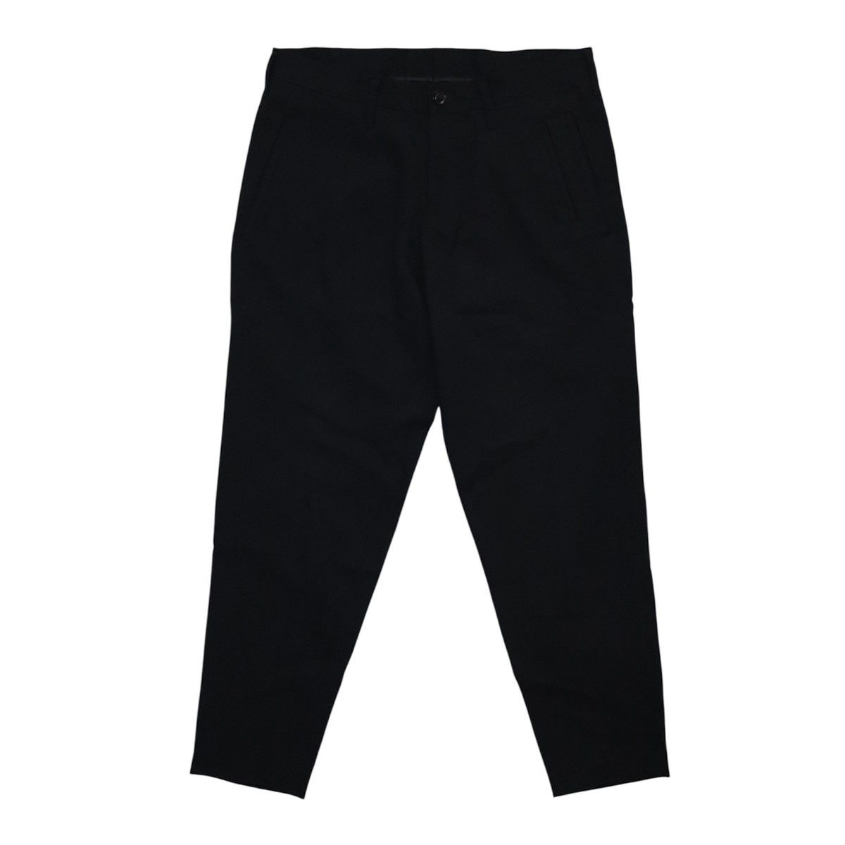 Yohji Yamamoto Yohji Yamamoto Pour Homme AW18 Runway Gabardine Wool Pants Size US 33 - 3 Thumbnail