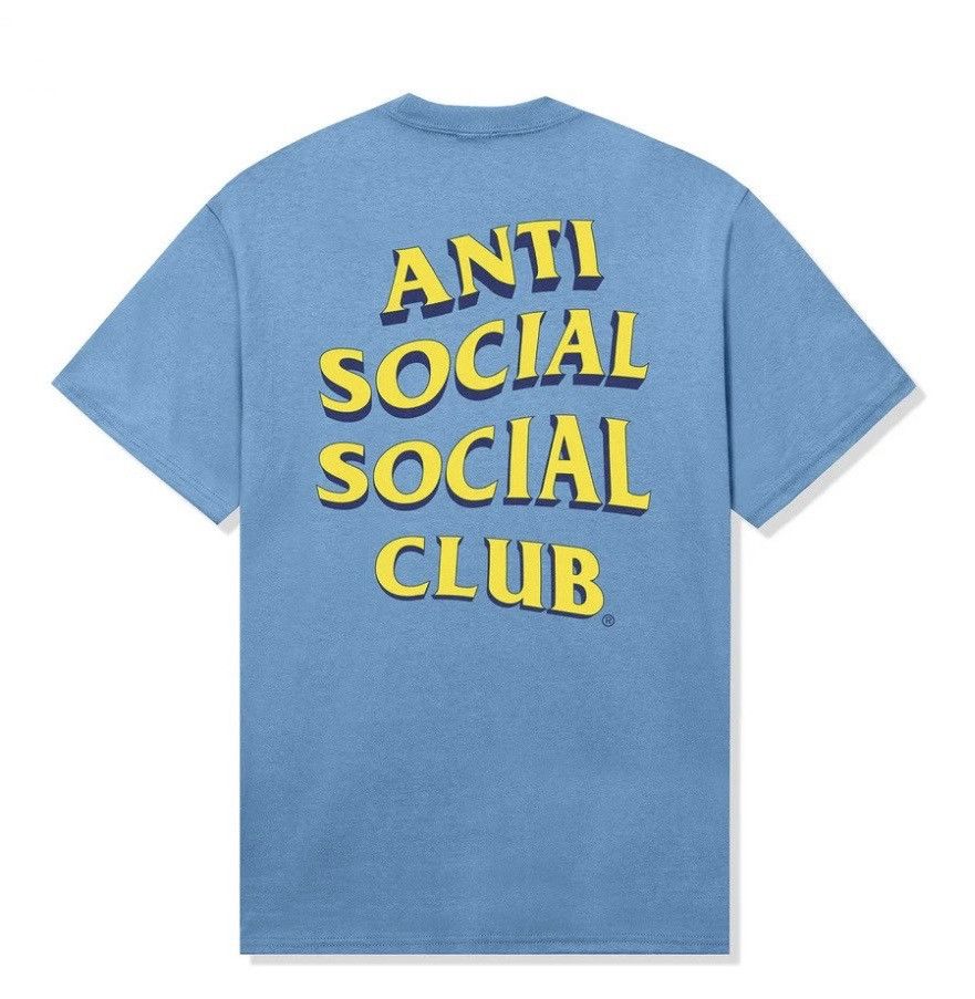 Anti Social Social Club × Designer ‼️ ASSC Anti Social Club I Doubt It Tee Blue Size Small ‼️ Size S / US 4 / IT 40 - 1 Thumbnail