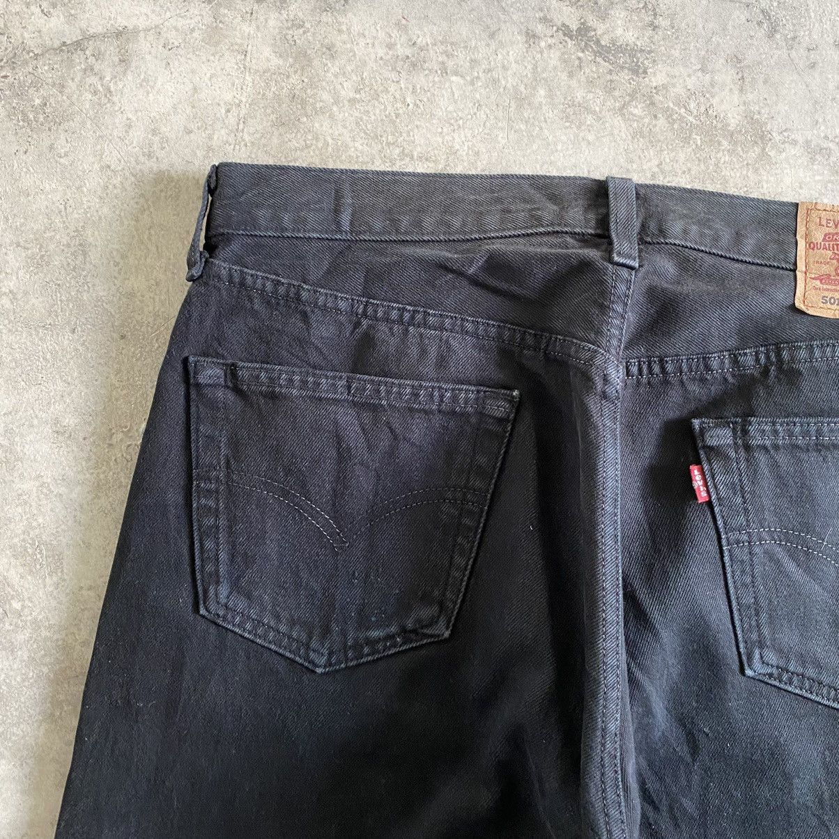 Levi's Vintage 1997 Levis 501 Black Denim Jeans Size US 34 / EU 50 - 20 Thumbnail