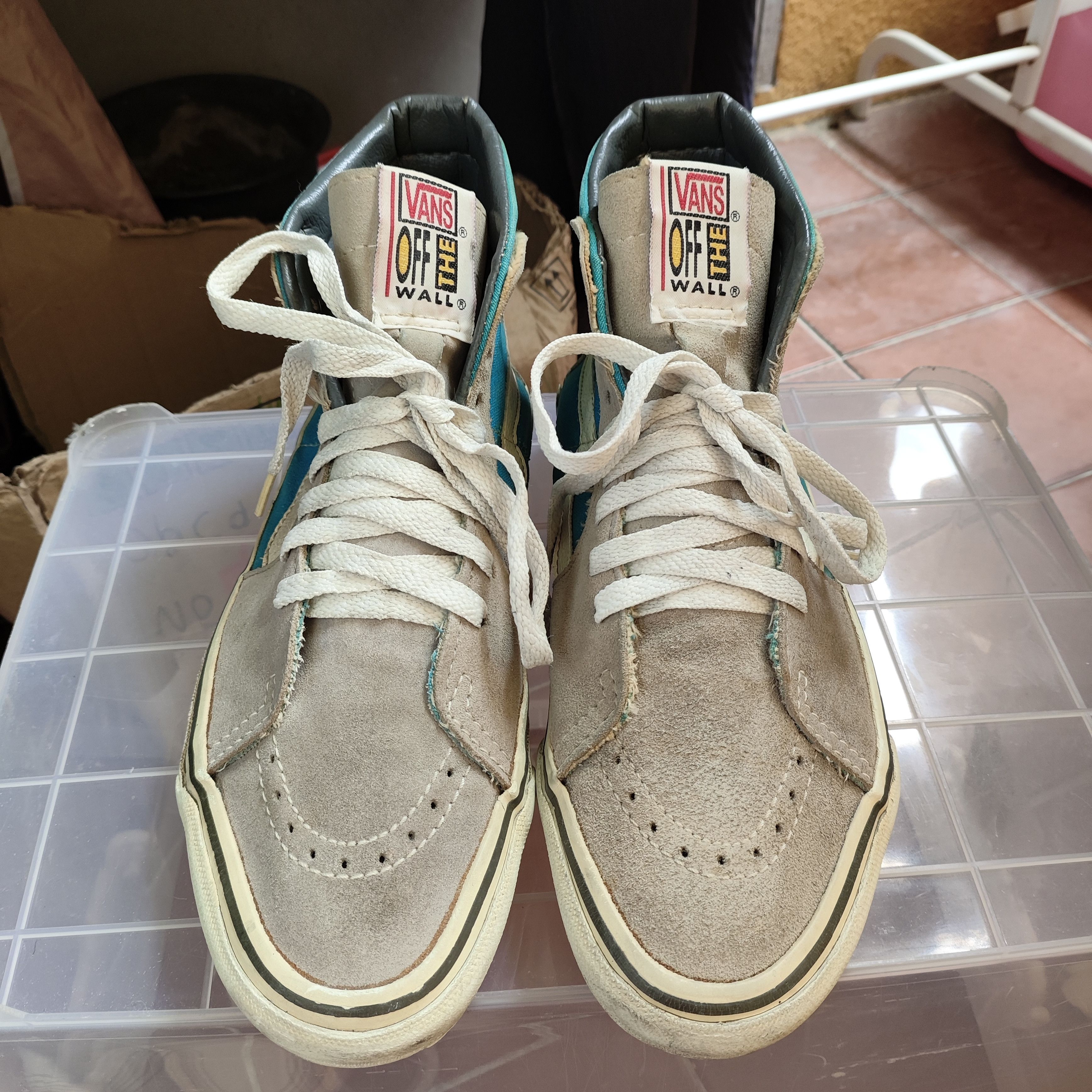 80/90s Vintage Vans Sk8 Hi - Made In USA